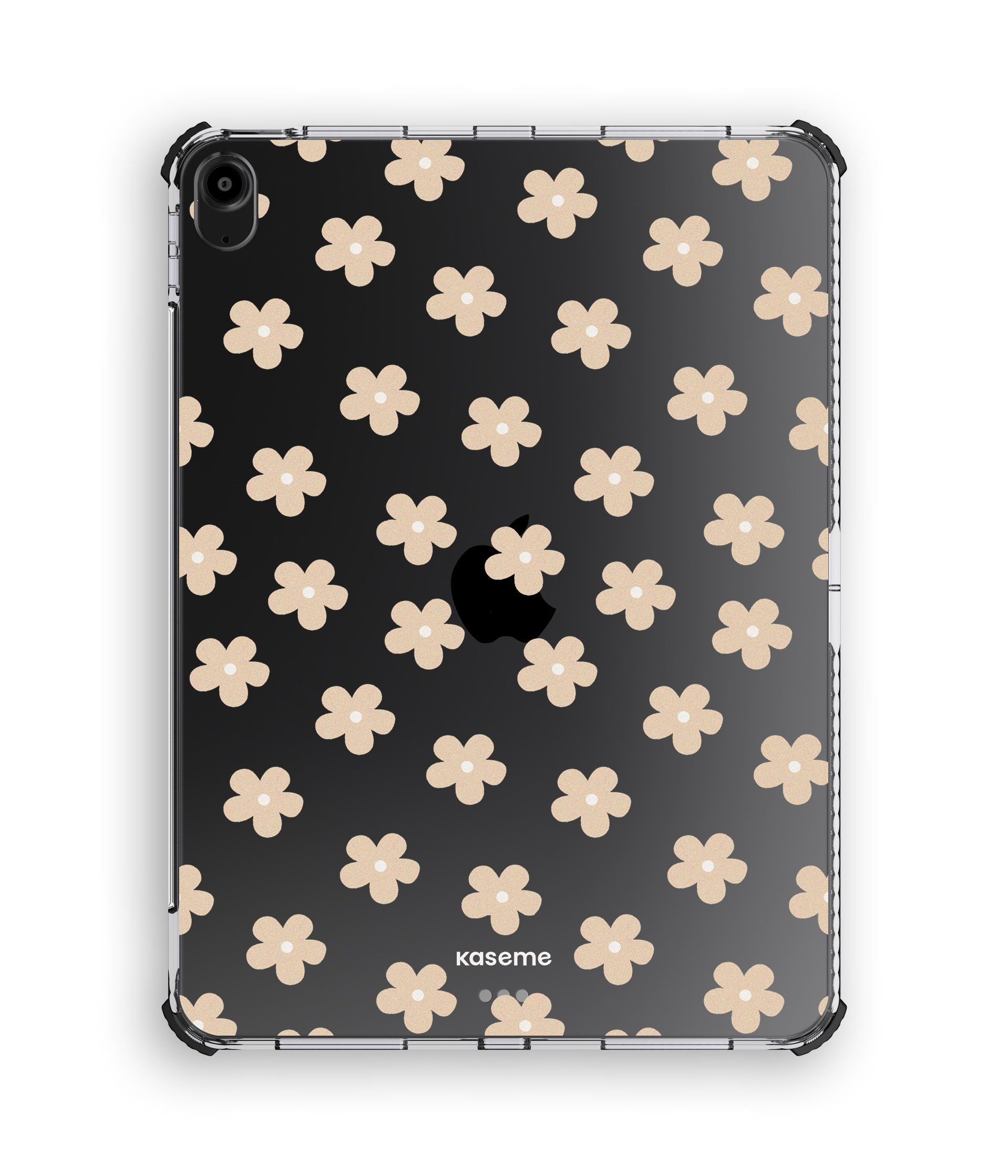 Woodstock beige iPad Clear Case – KaseMe