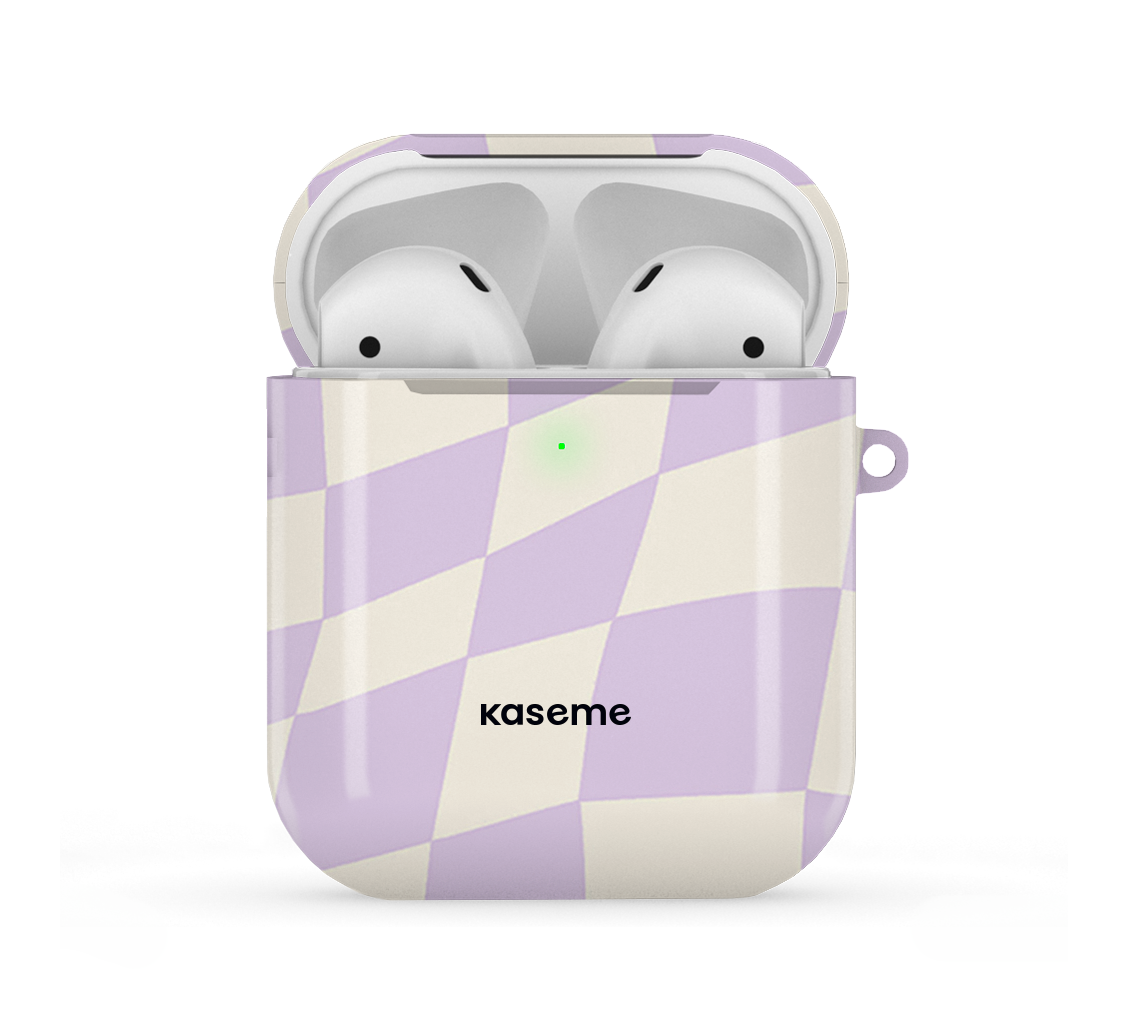 Keychain Pastel Purple Airpod Case AirPods Charging Airpod Case