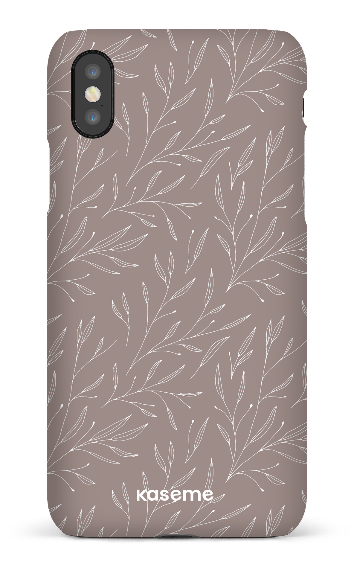 Hibiscus Grey - iPhone X/XS