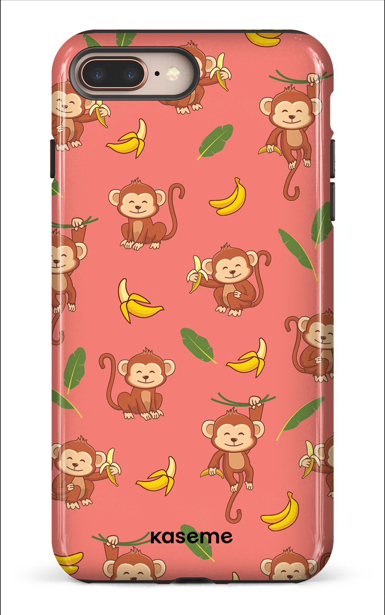 Happy Monkey red - iPhone 8 Plus