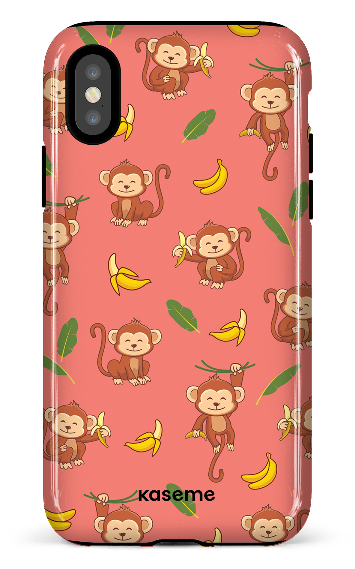 Happy Monkey red - iPhone X/XS
