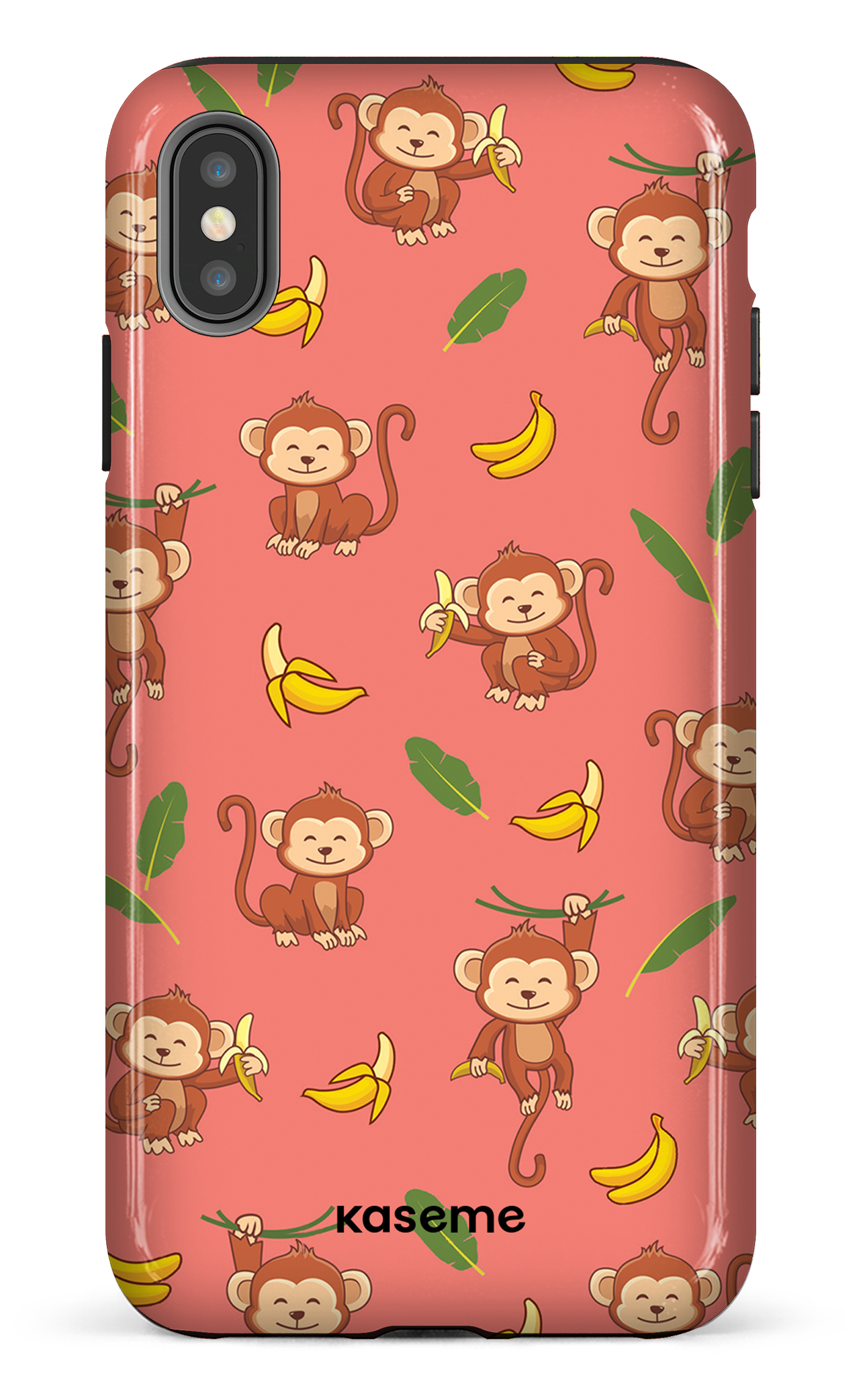 Happy Monkey red - iPhone XS Max