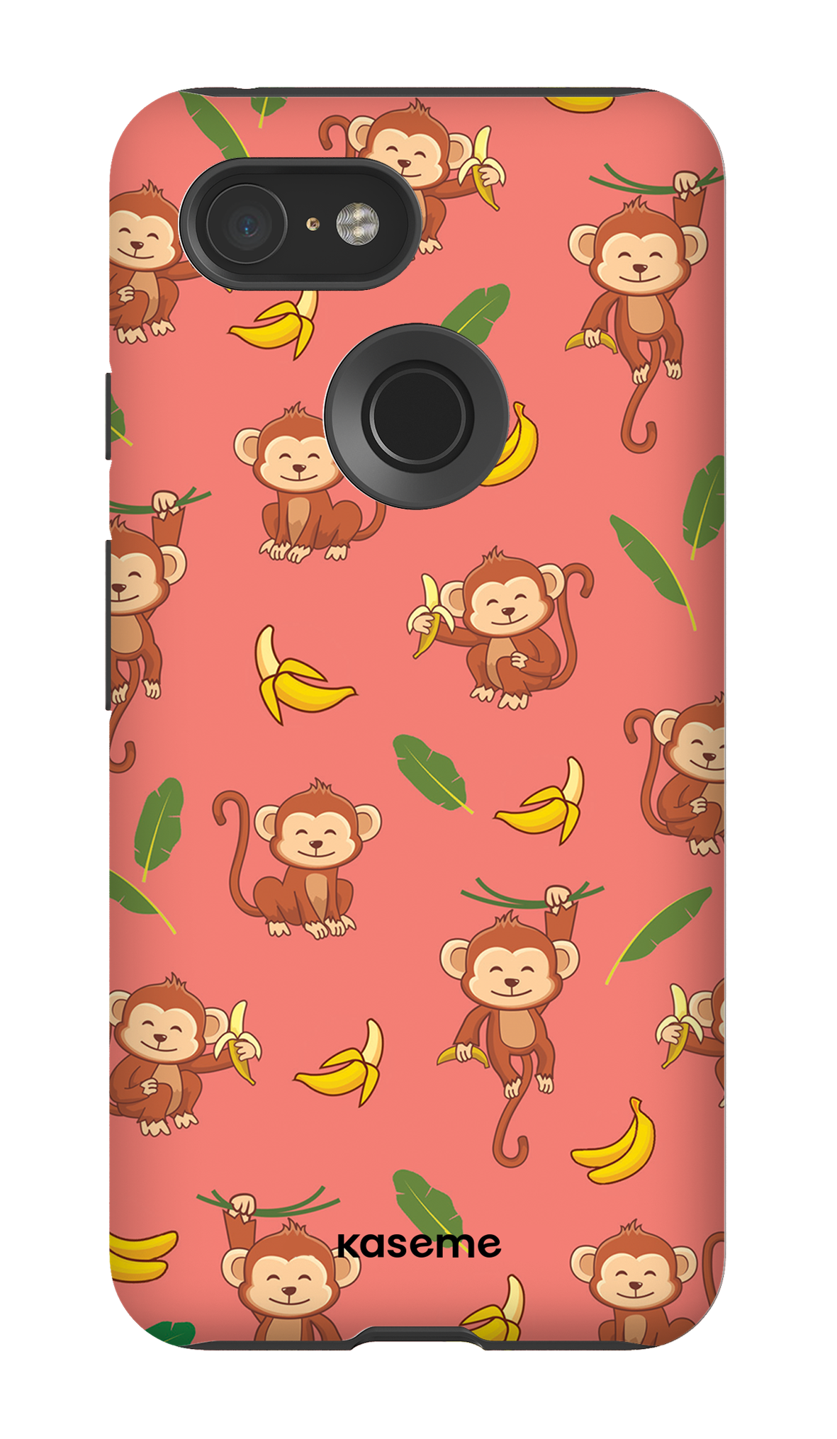 Happy Monkey red - Google Pixel 3