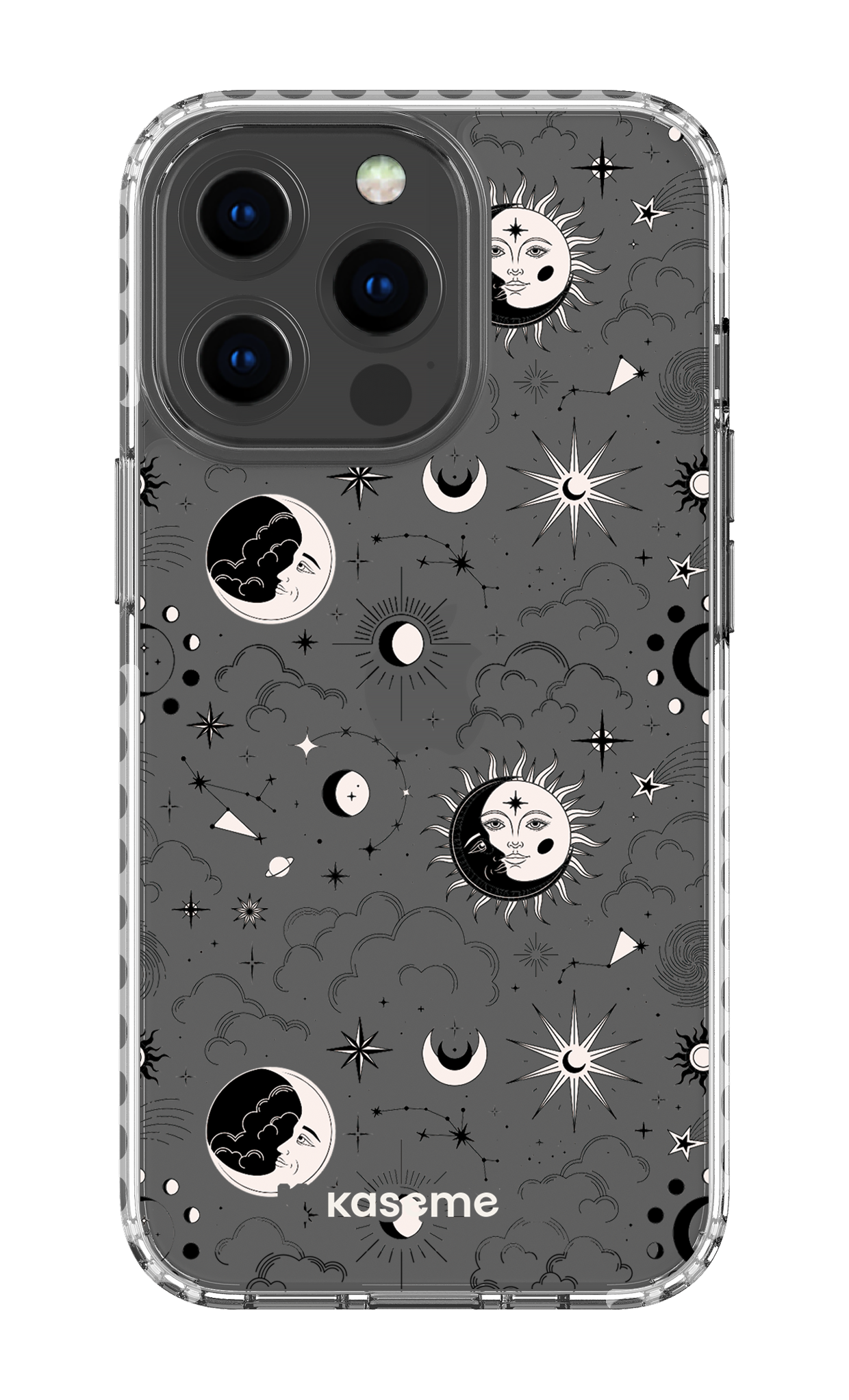 Milky Way Black Clear Case - iPhone 13 Pro
