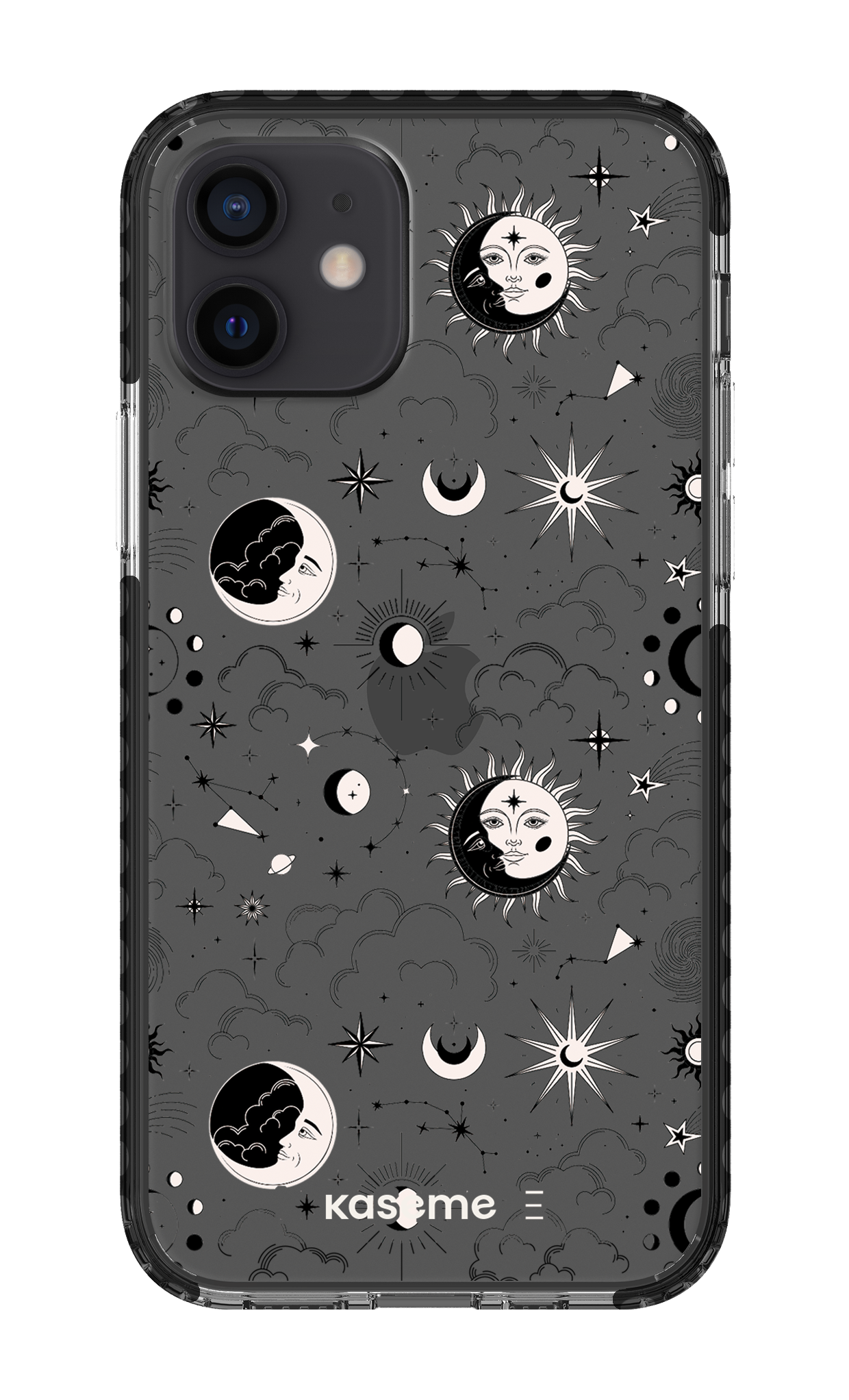 Milky Way Black Clear Case - iPhone 12