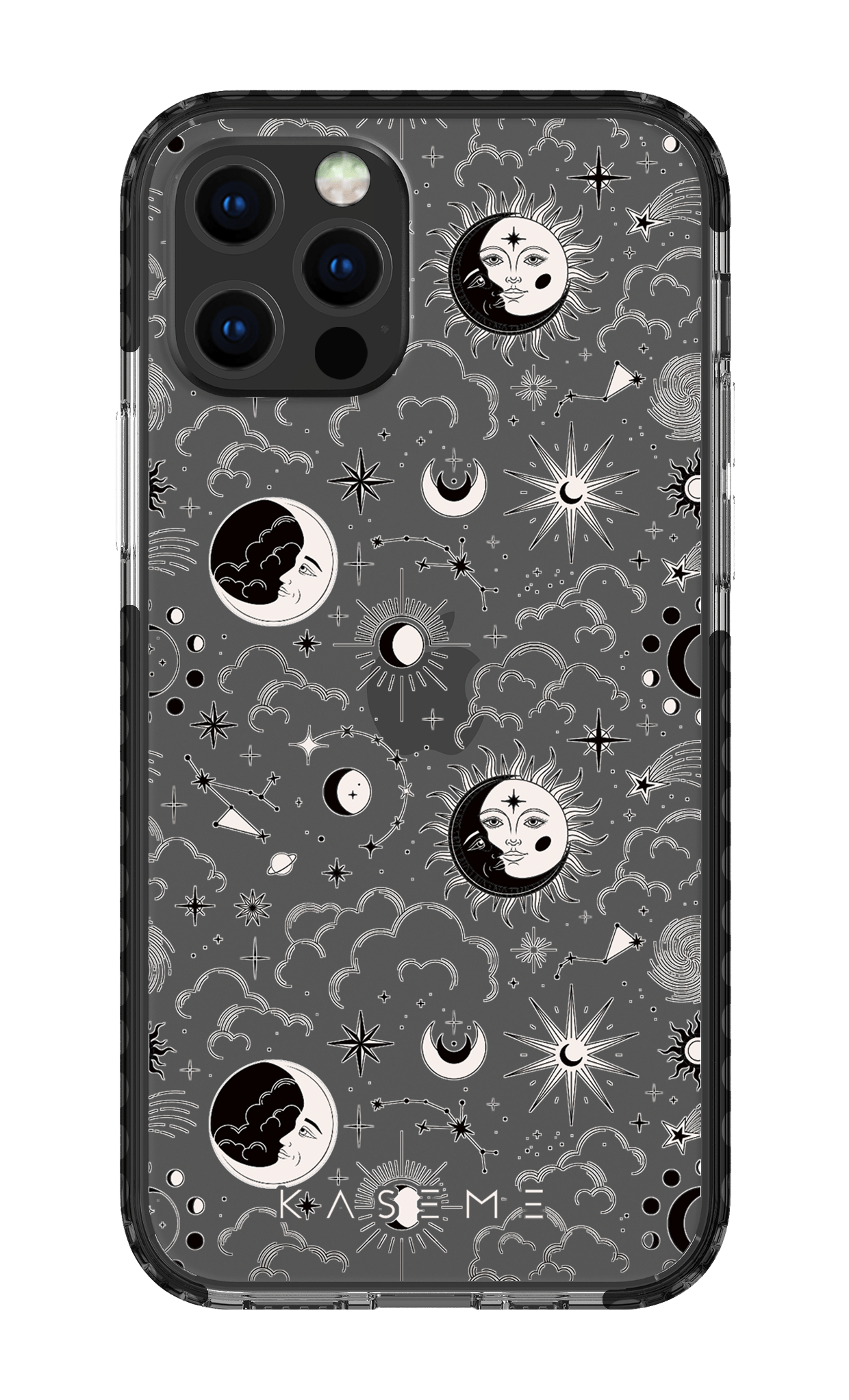 Milky Way Black Clear Case - iPhone 12 Pro