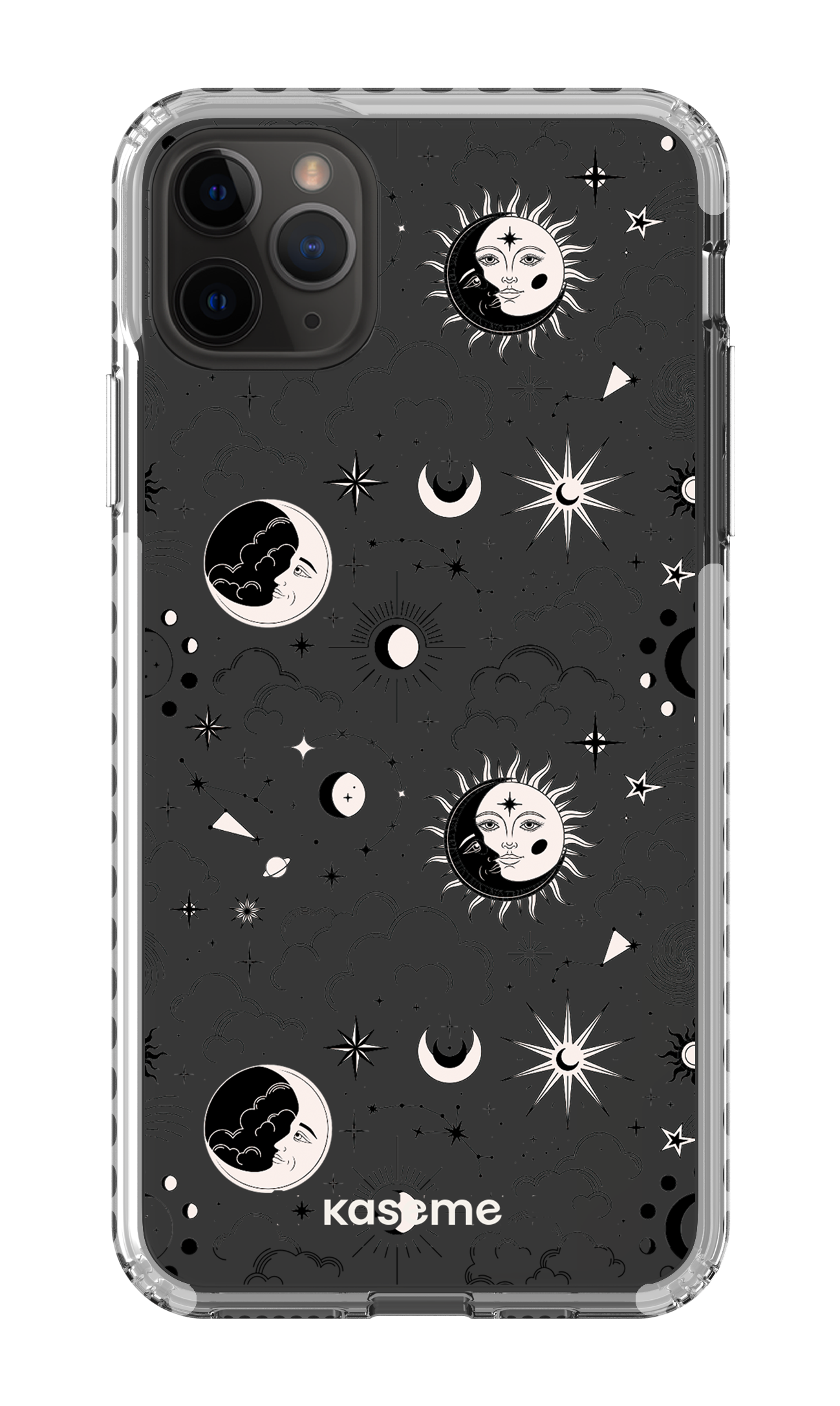 Milky Way Black Clear Case - iPhone 11 pro Max