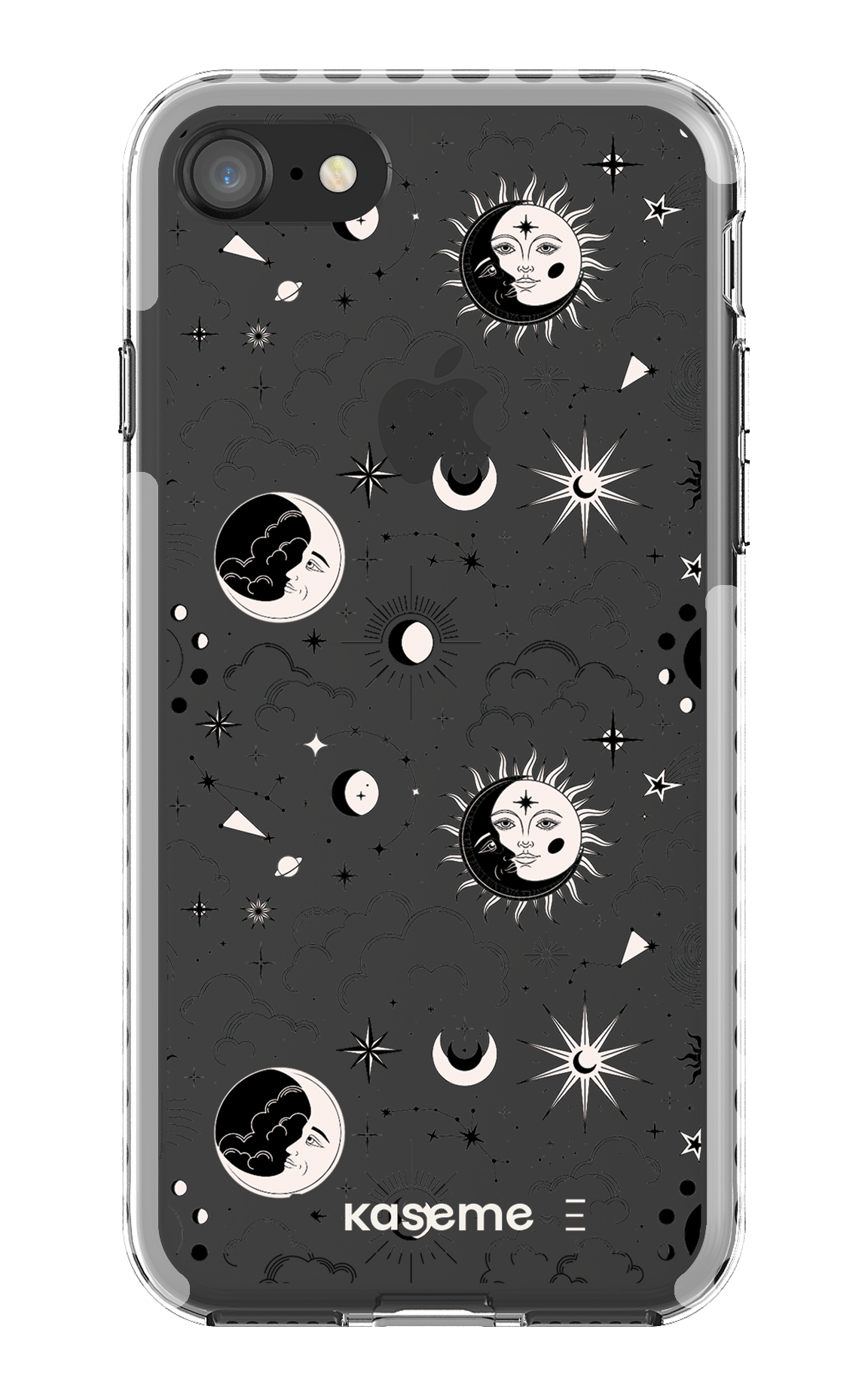 Milky Way Black Clear Case - iPhone SE 2020 / 2022