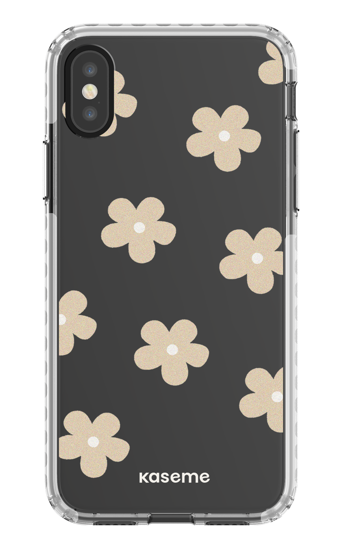 Woodstock Beige Clear Case - iPhone X/Xs