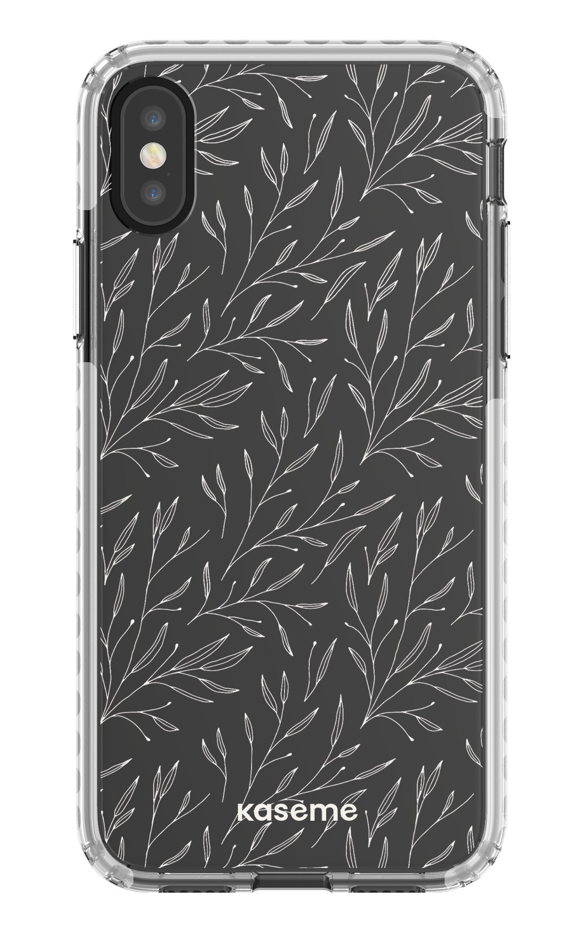Hibiscus Clear Case - iPhone X/Xs