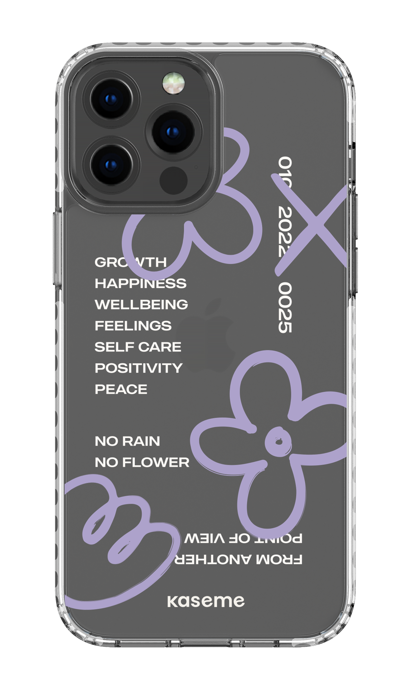 Feelings purple clear case - iPhone 13 Pro Max