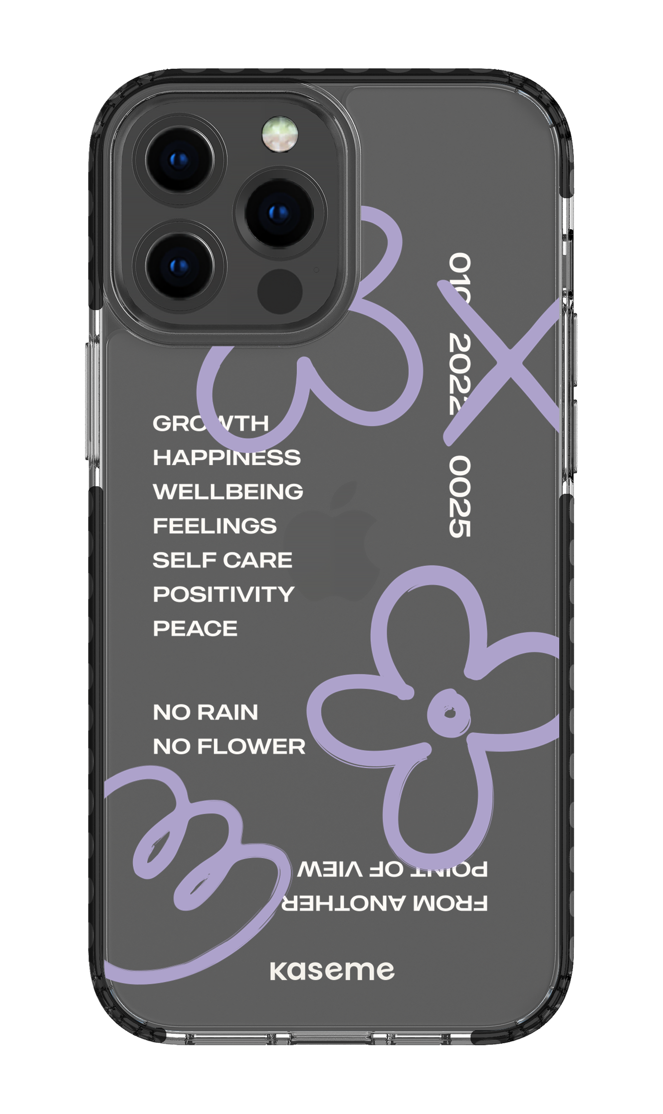 Feelings purple clear case - iPhone 13 Pro Max