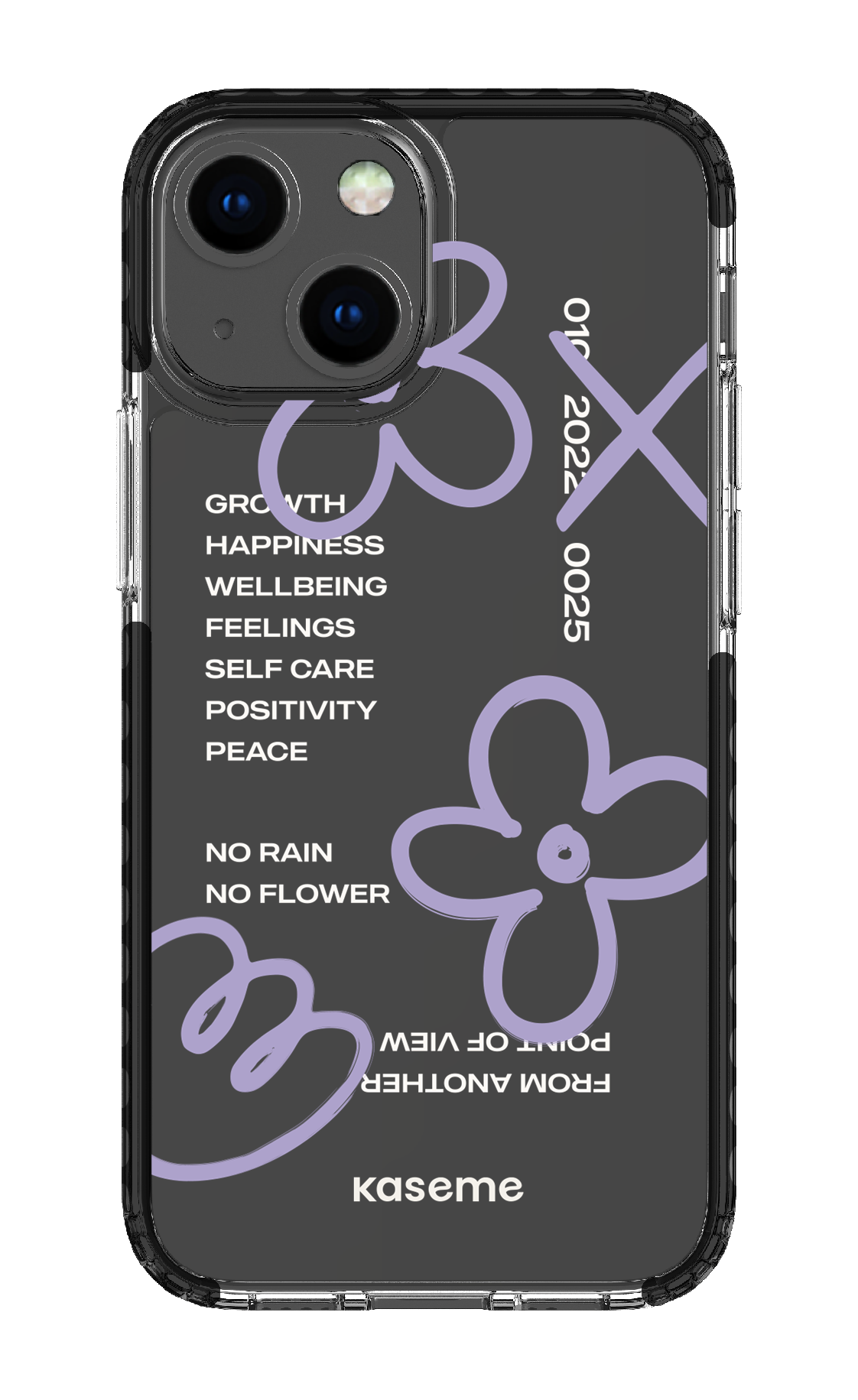 Feelings purple clear case - iPhone 13 Mini