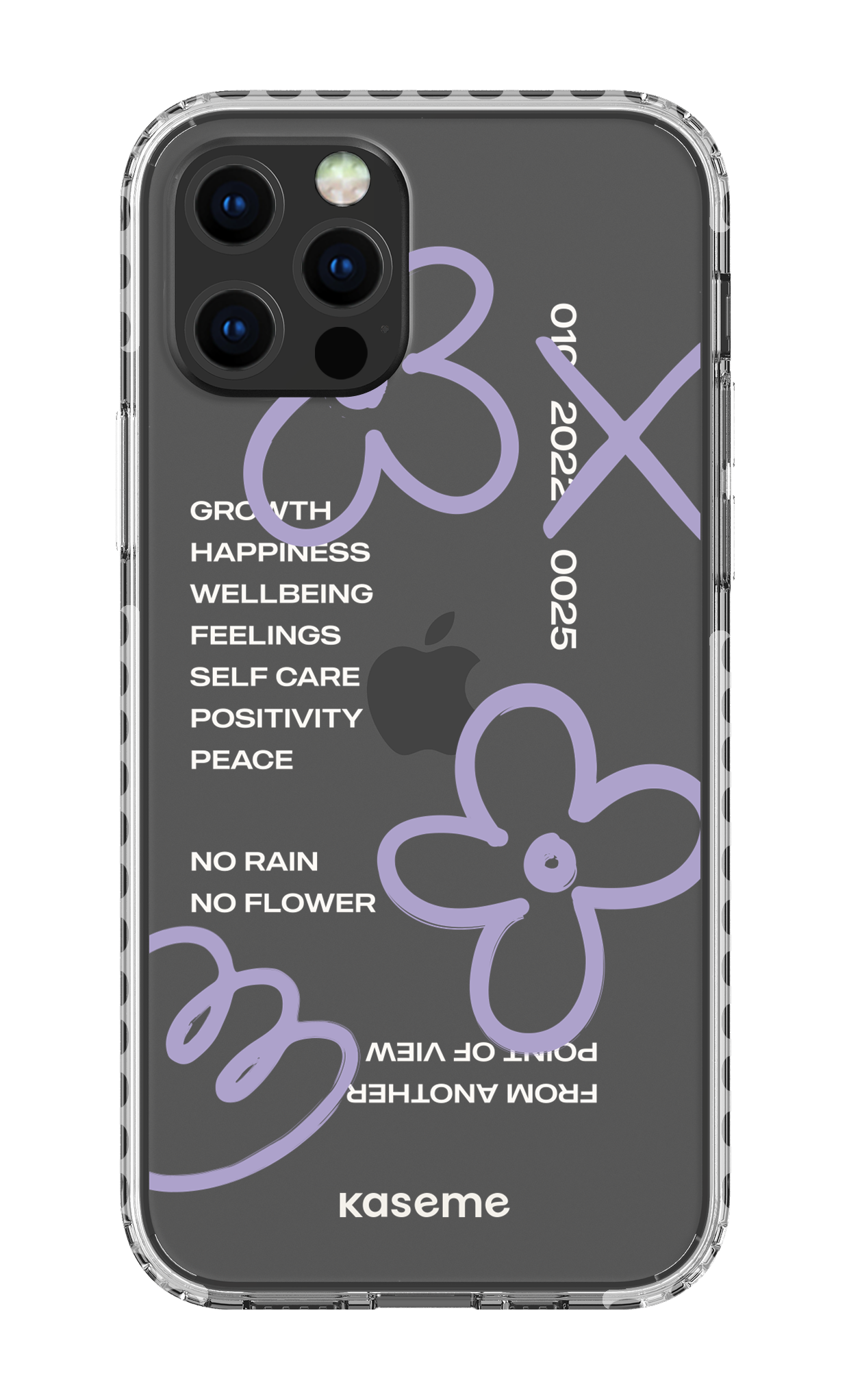 Feelings purple clear case - iPhone 12 Pro
