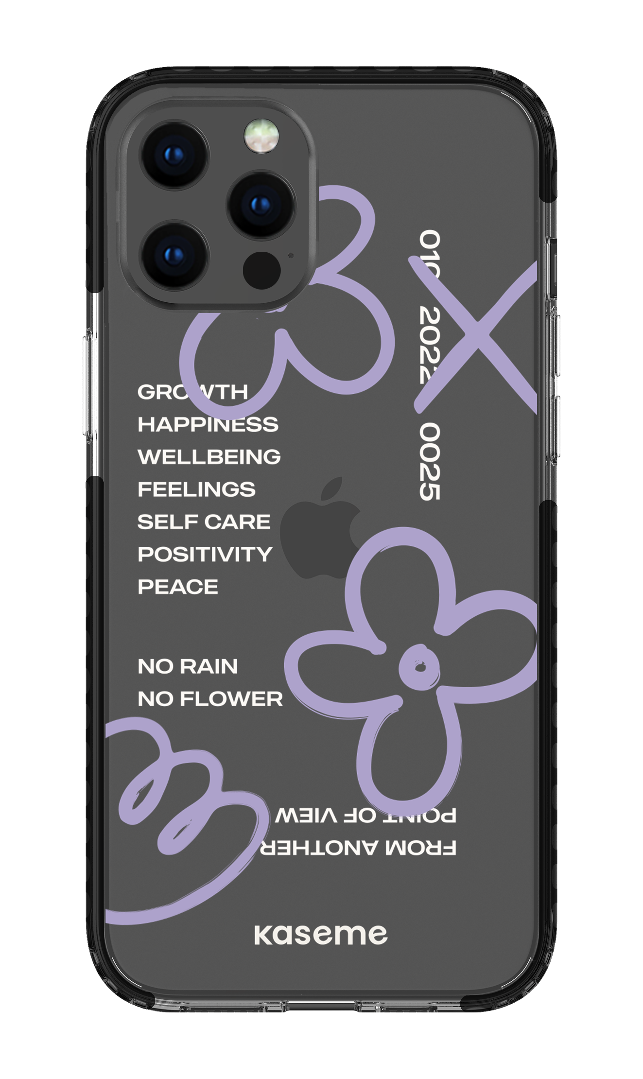 Feelings purple clear case - iPhone 12 pro Max