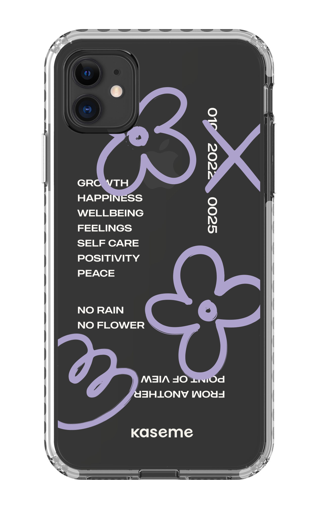 Feelings purple clear case - iPhone 11