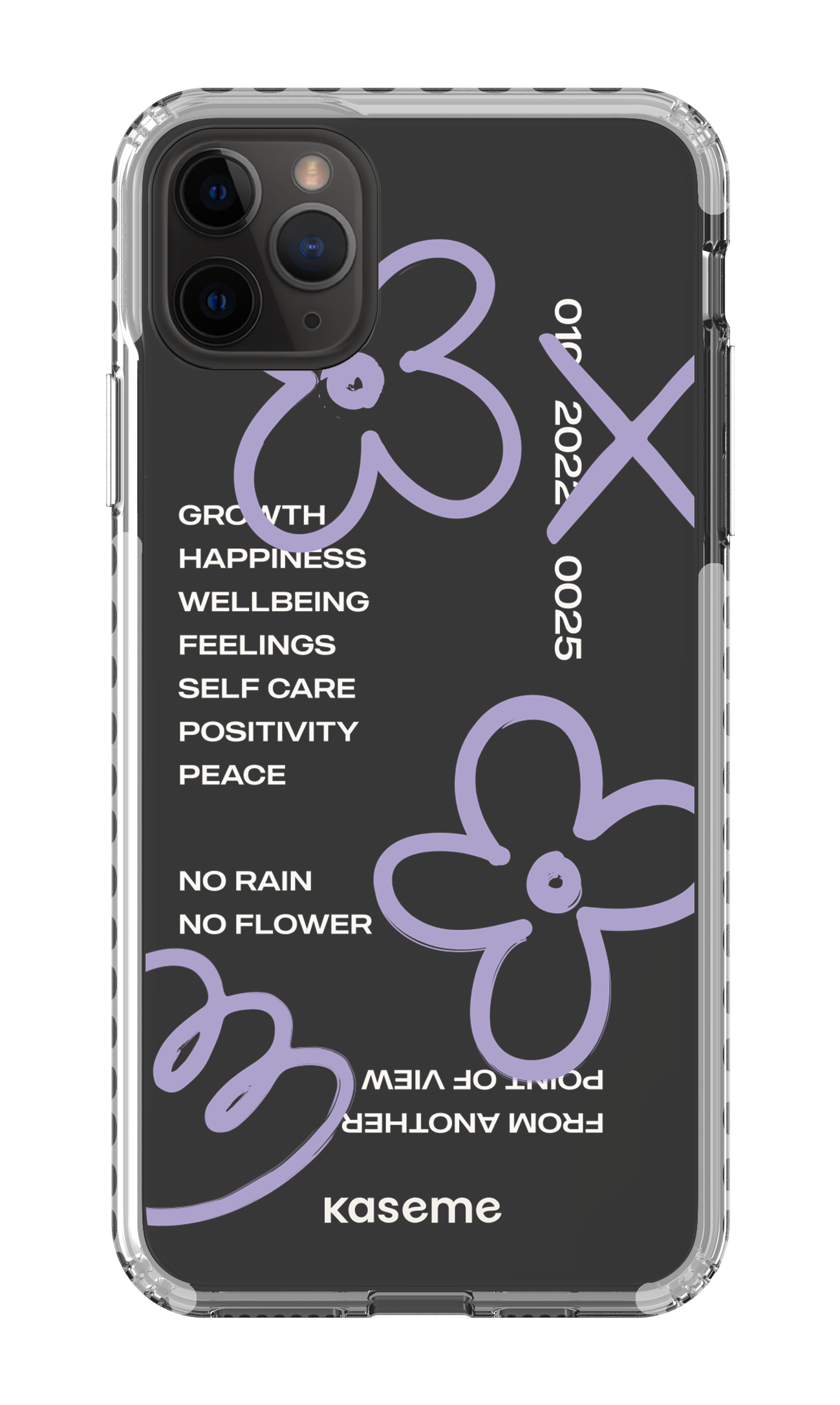 Feelings purple clear case - iPhone 11 pro Max