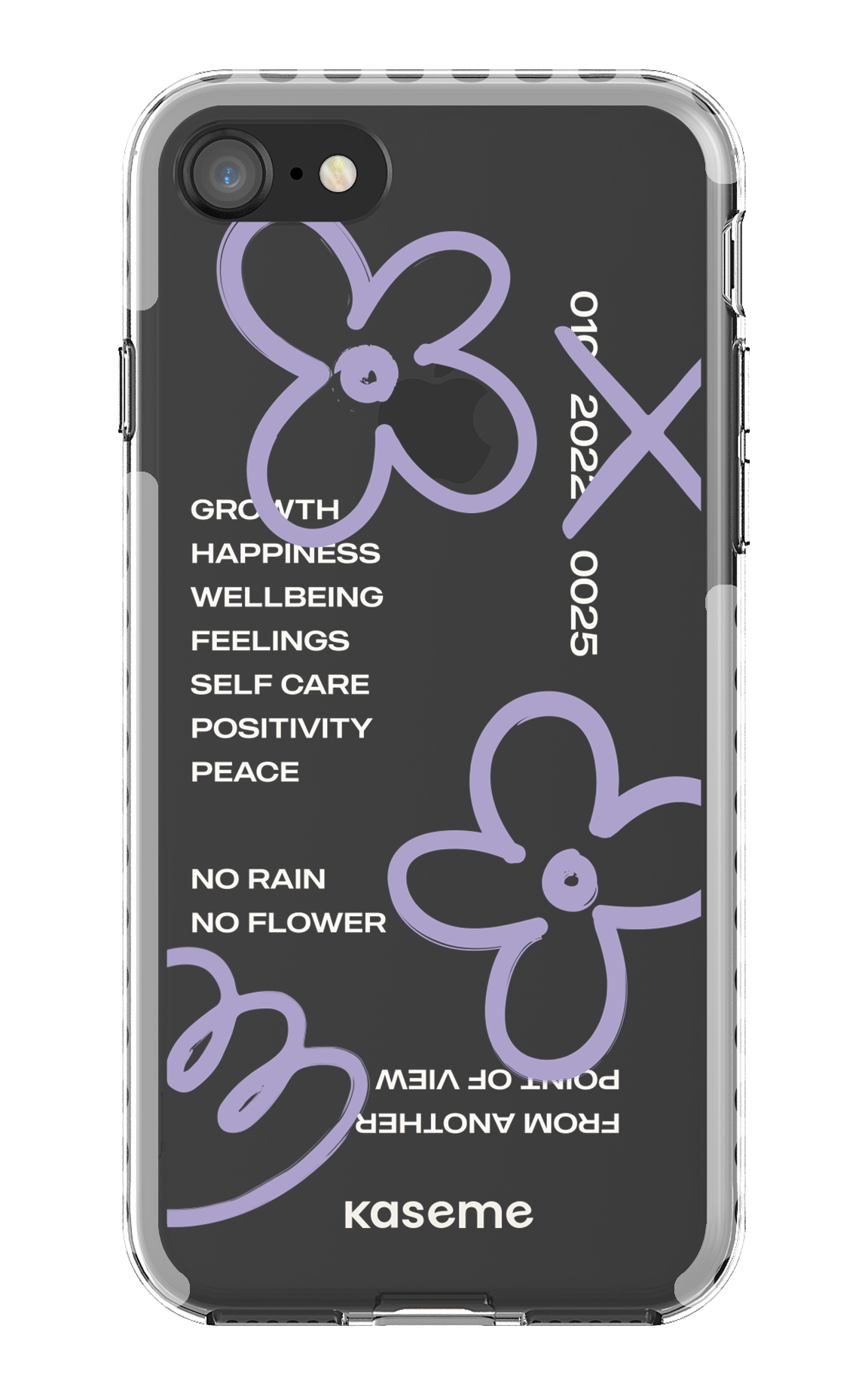 Feelings purple clear case - iPhone SE 2020/2022
