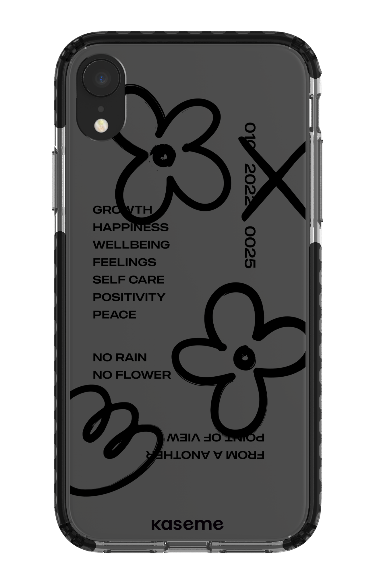 Feelings black clear case - iPhone XR