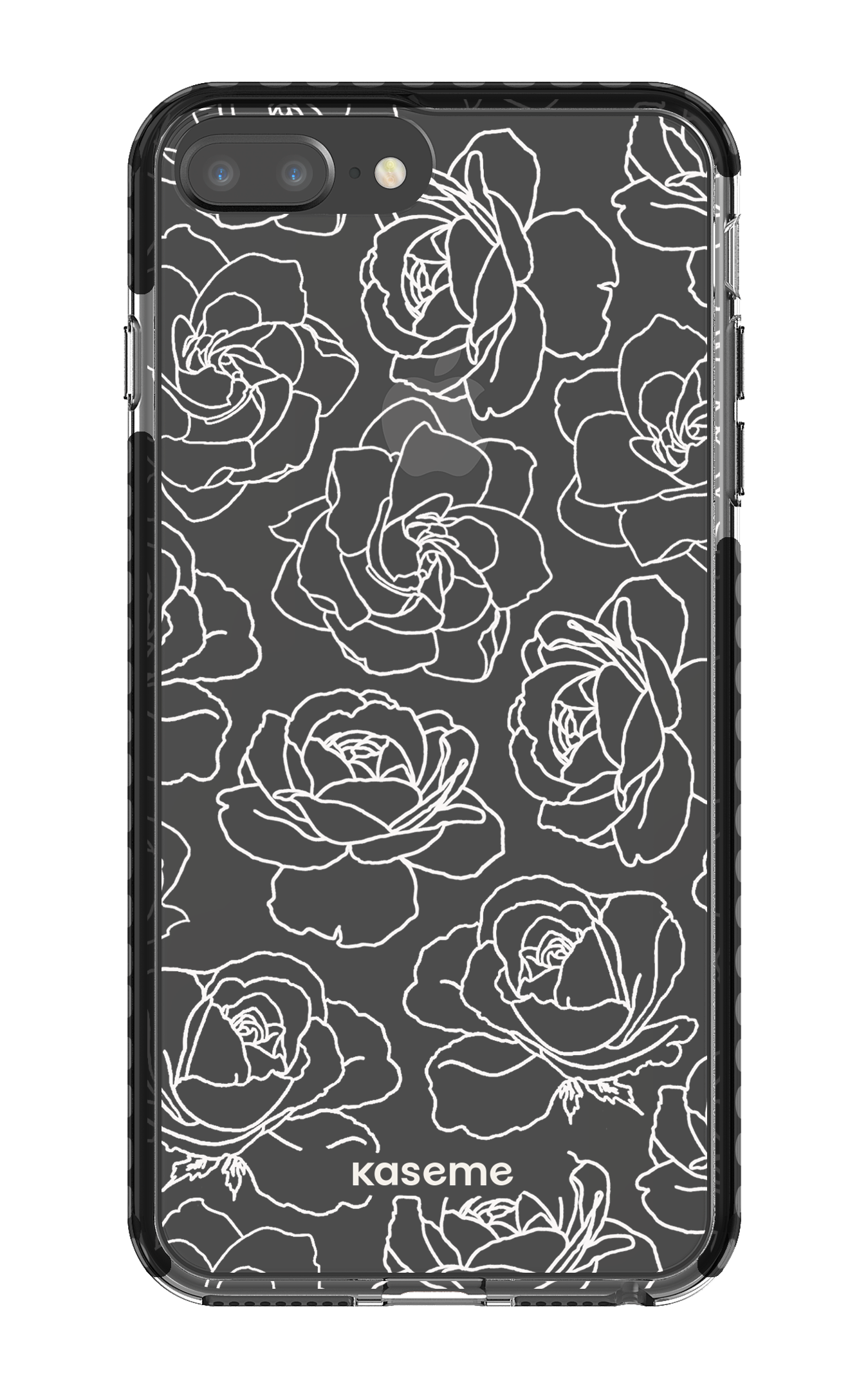 Polar Flowers Clear Case - iPhone 7/8 Plus