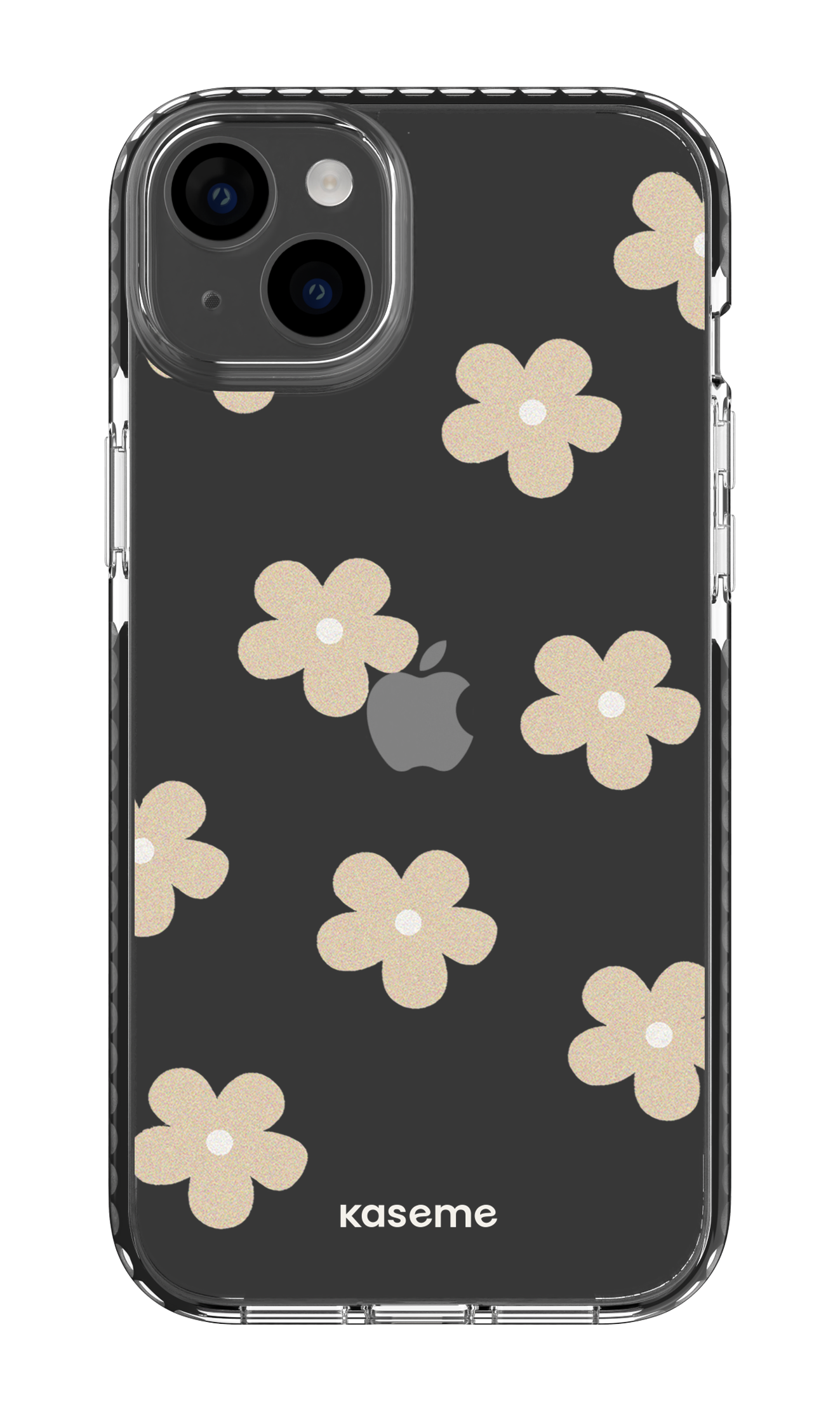 Woodstock Beige Clear Case - iPhone 14 Plus