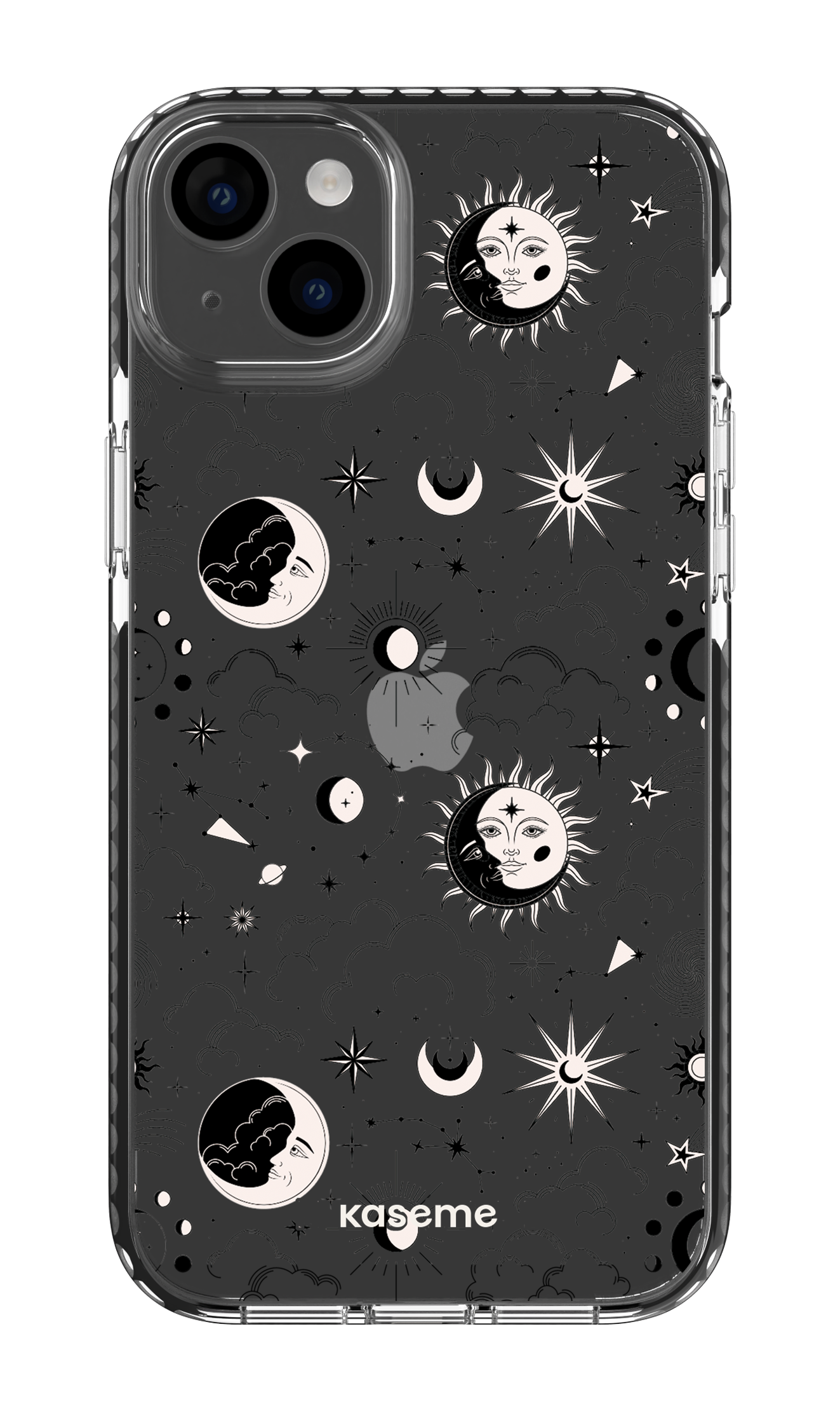 Milky Way Black Clear Case - iPhone 14 Plus