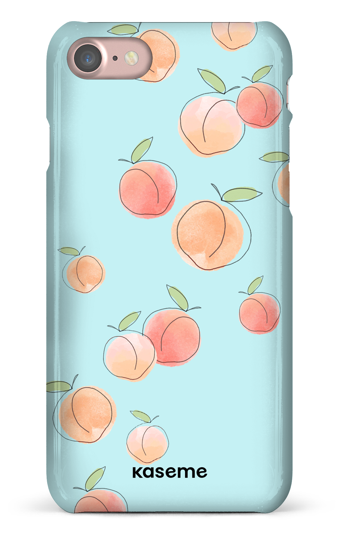 Peachy Blue - iPhone 8