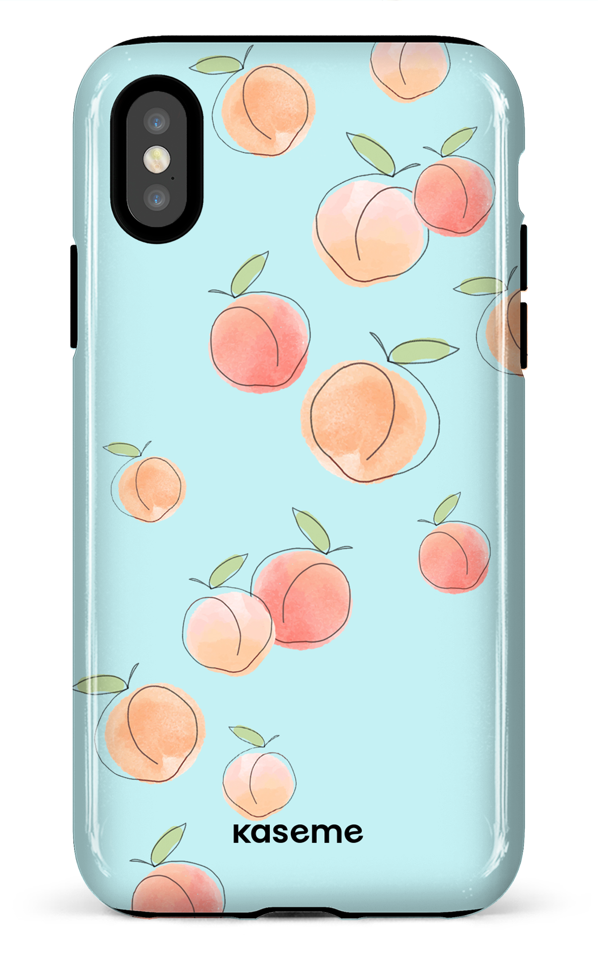 Peachy Blue - iPhone X/XS