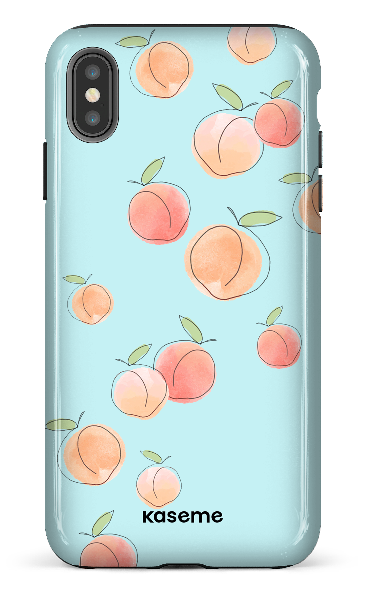 Peachy Blue - iPhone XS Max