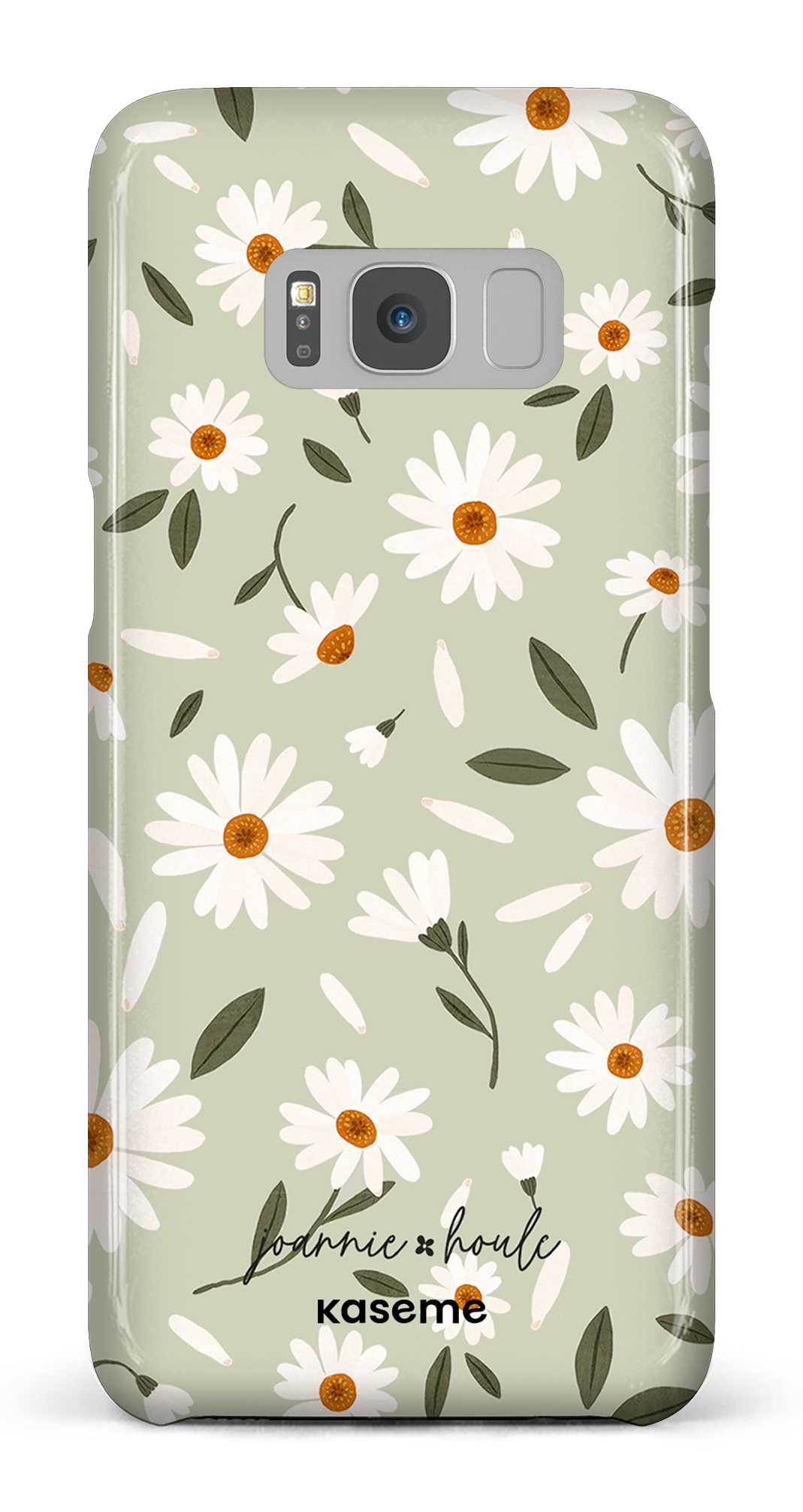 Daisy Bouquet Sage by Joannie Houle - Galaxy S8