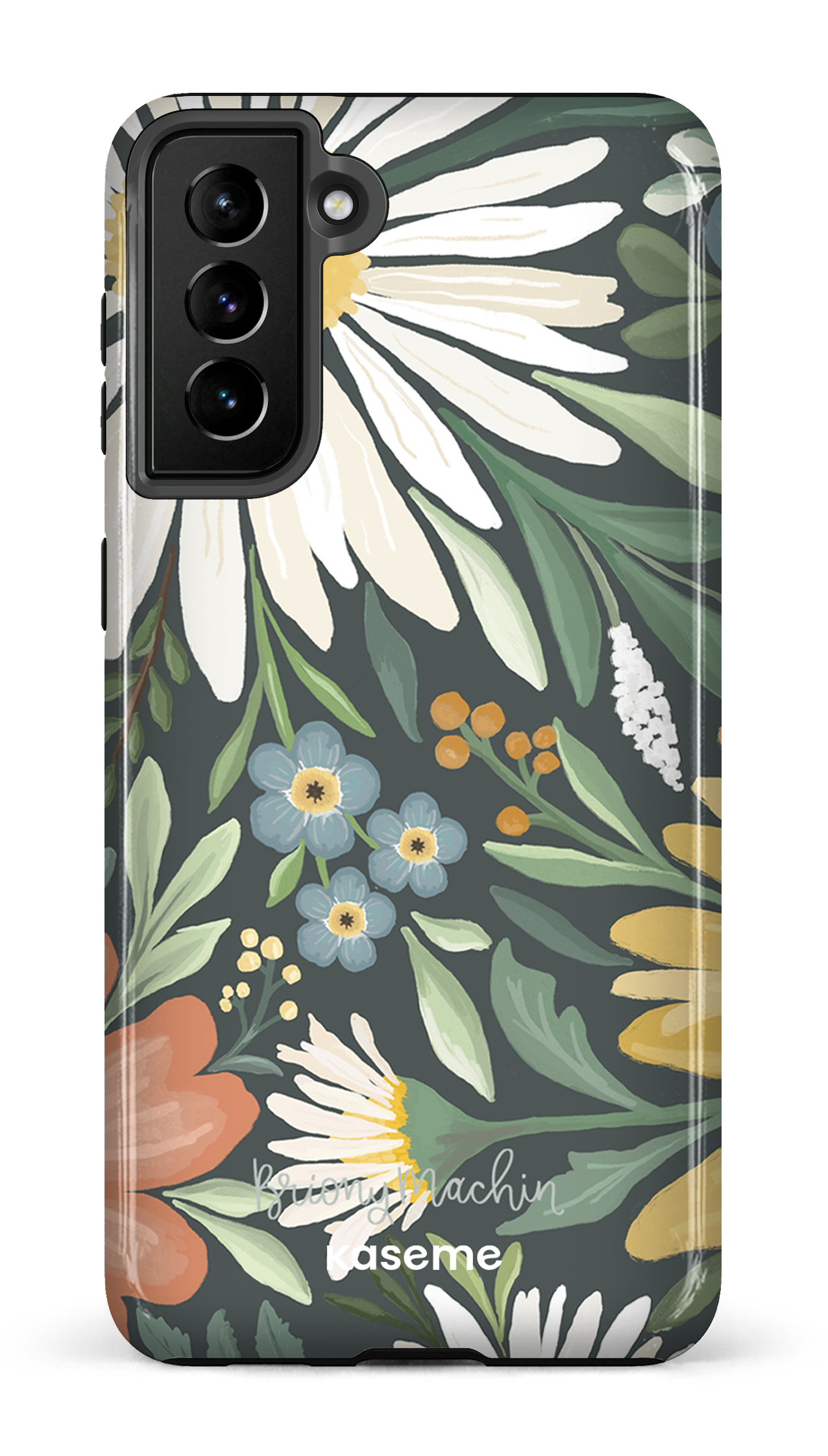 Garden Blooms Green by Briony Machin - Galaxy S21 Plus