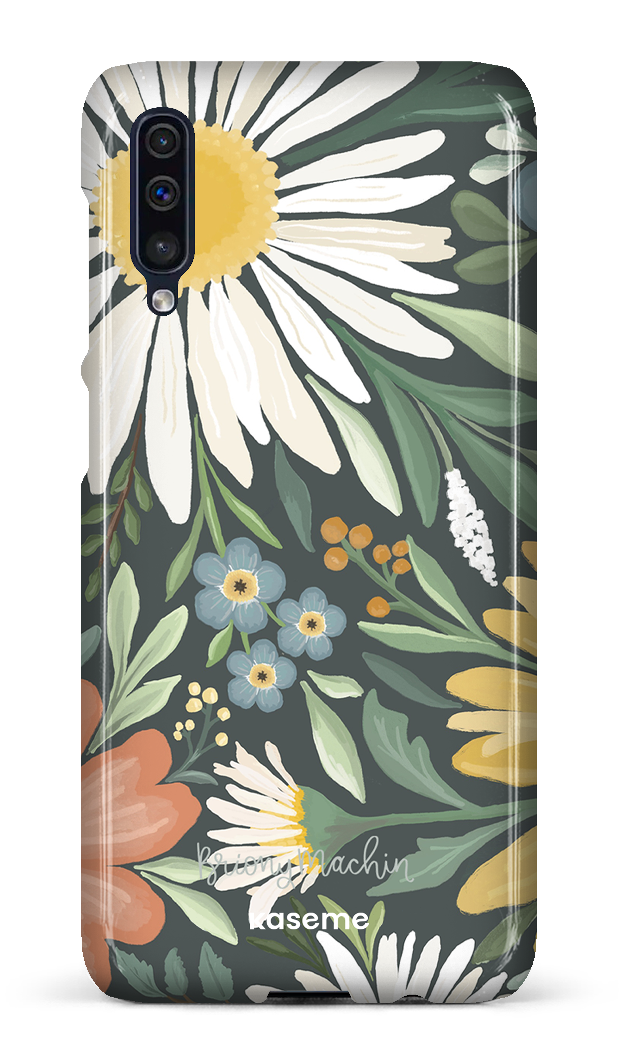 Garden Blooms Green by Briony Machin - Galaxy A50