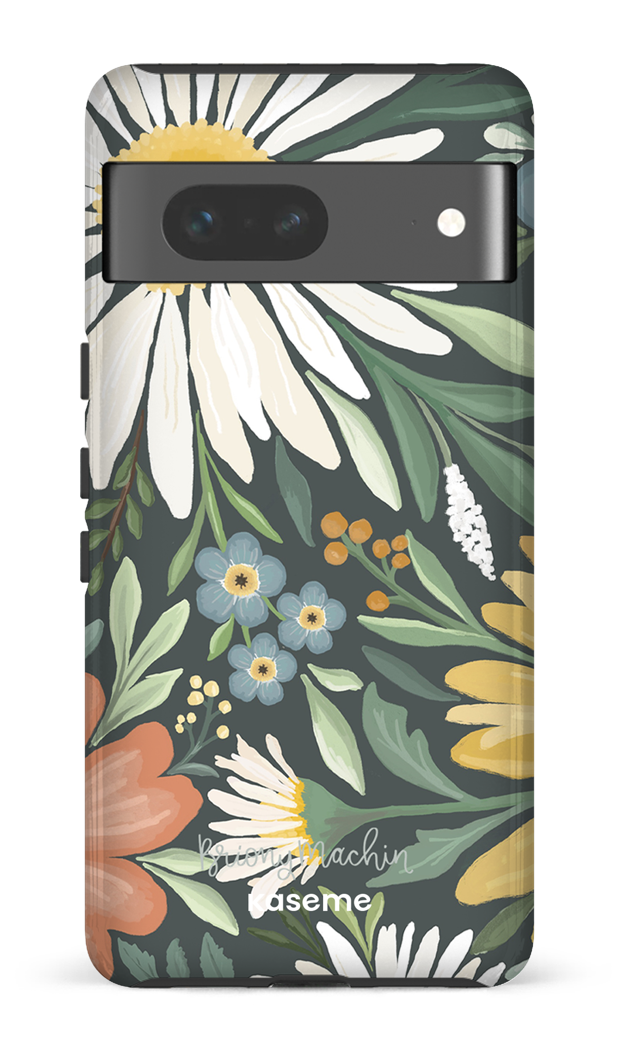Garden Blooms Green by Briony Machin - Google Pixel 7