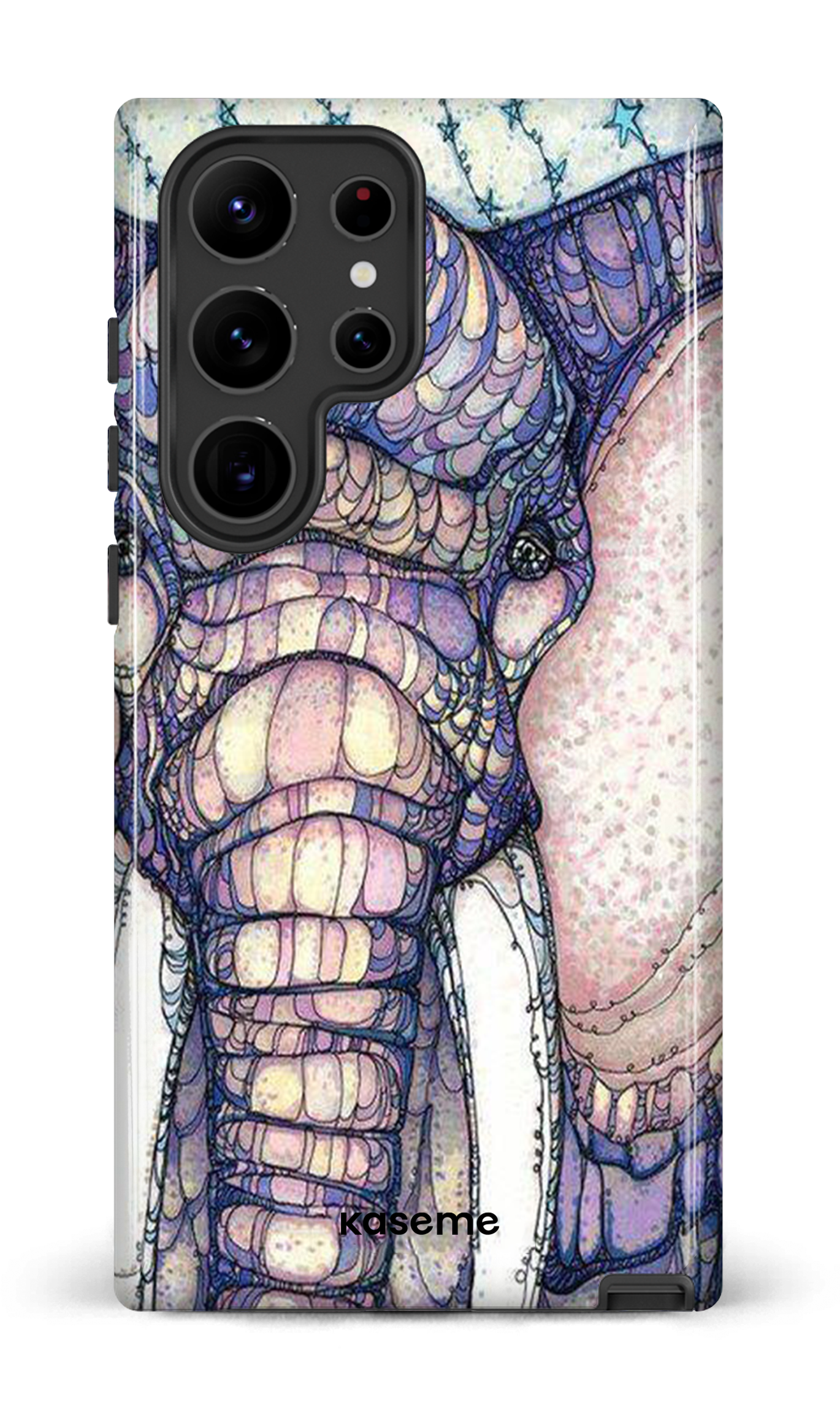 Mosaic Elephant - Galaxy S23 Ultra