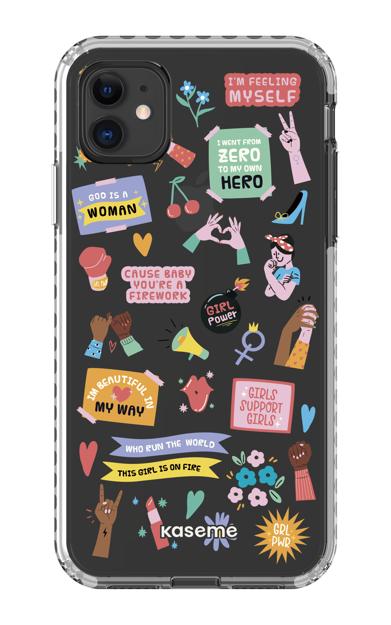 Girl Boss Clear Case - iPhone 11