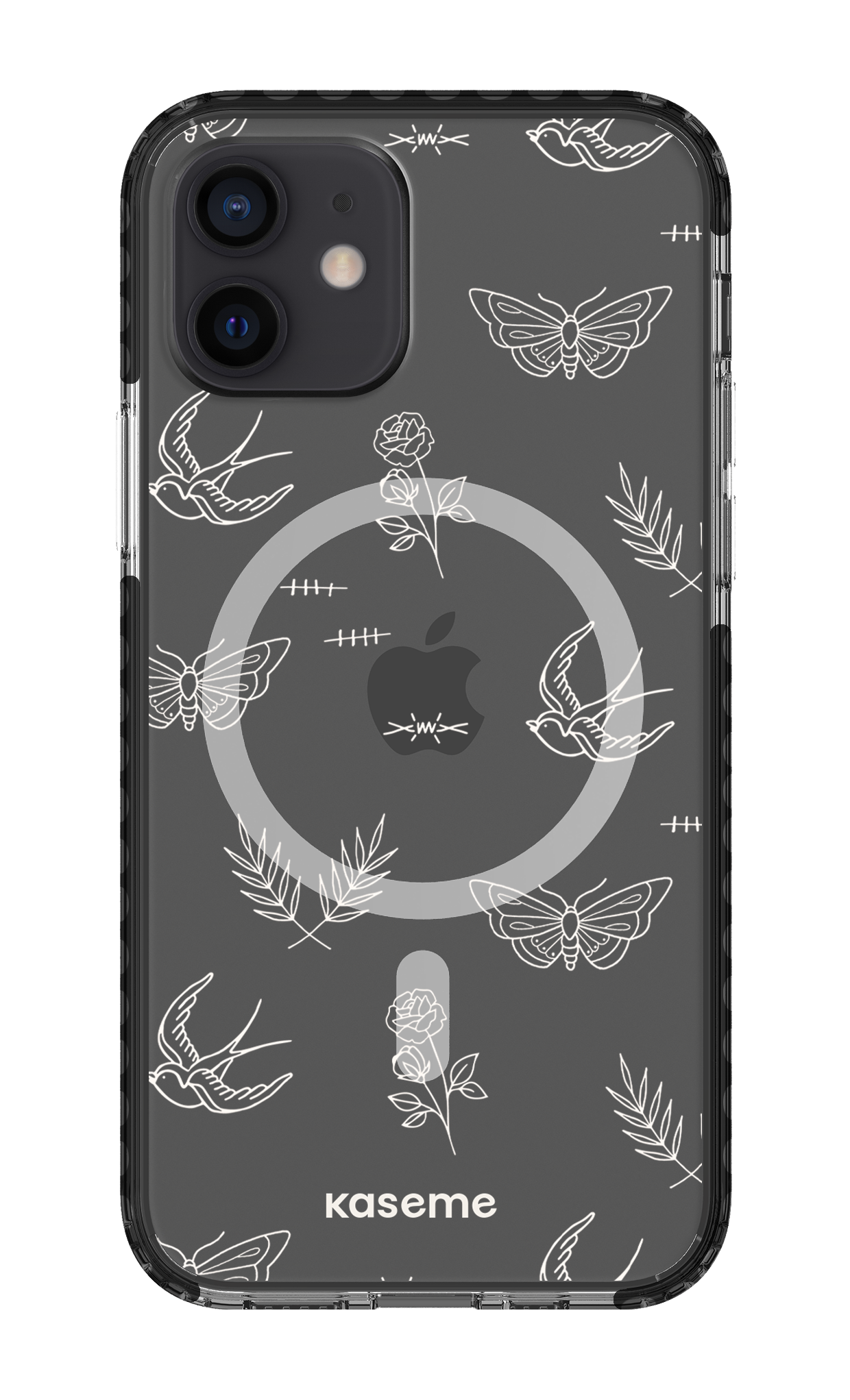 Ink white clear case - iPhone 12