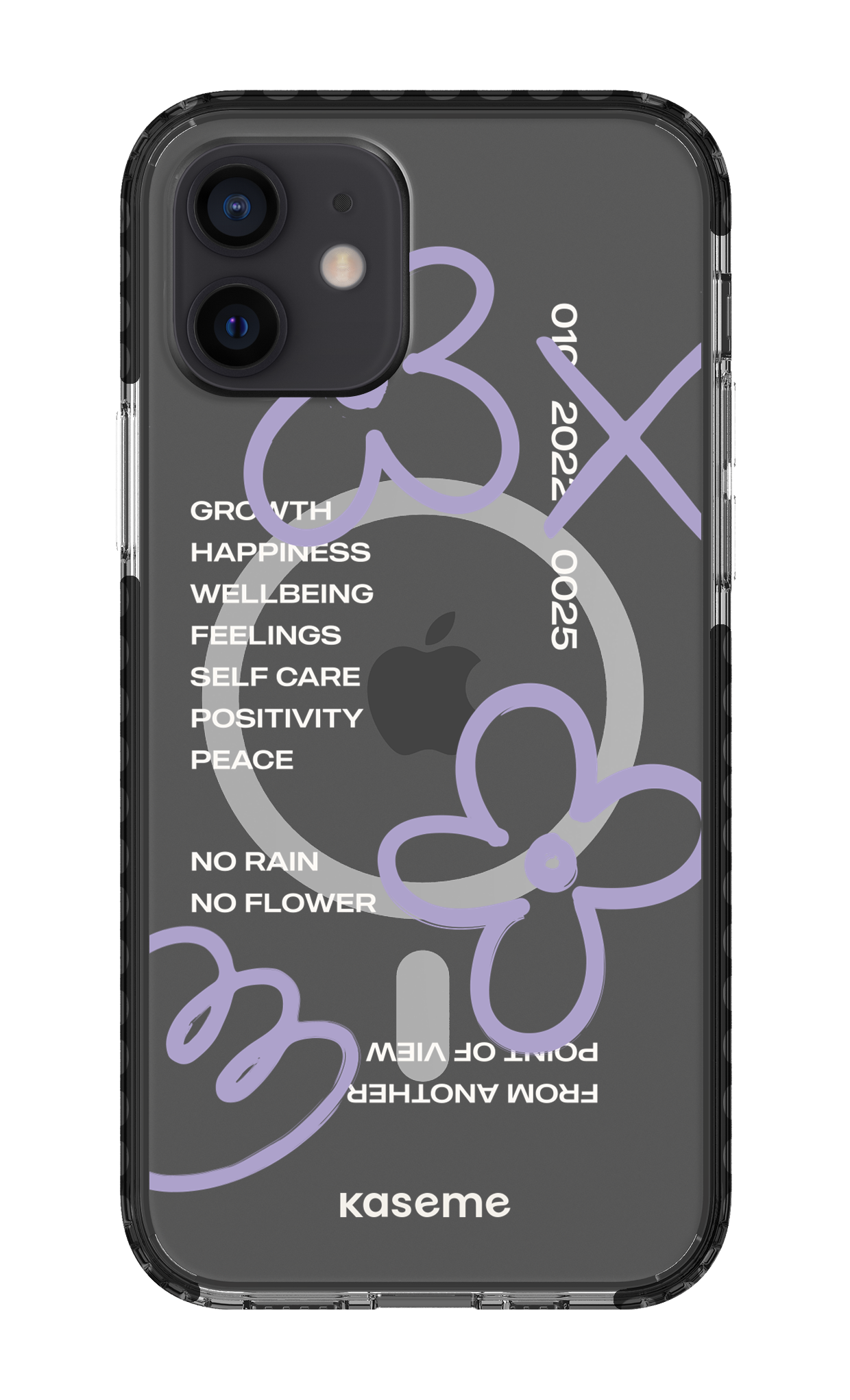 Feelings purple clear case - iPhone 12