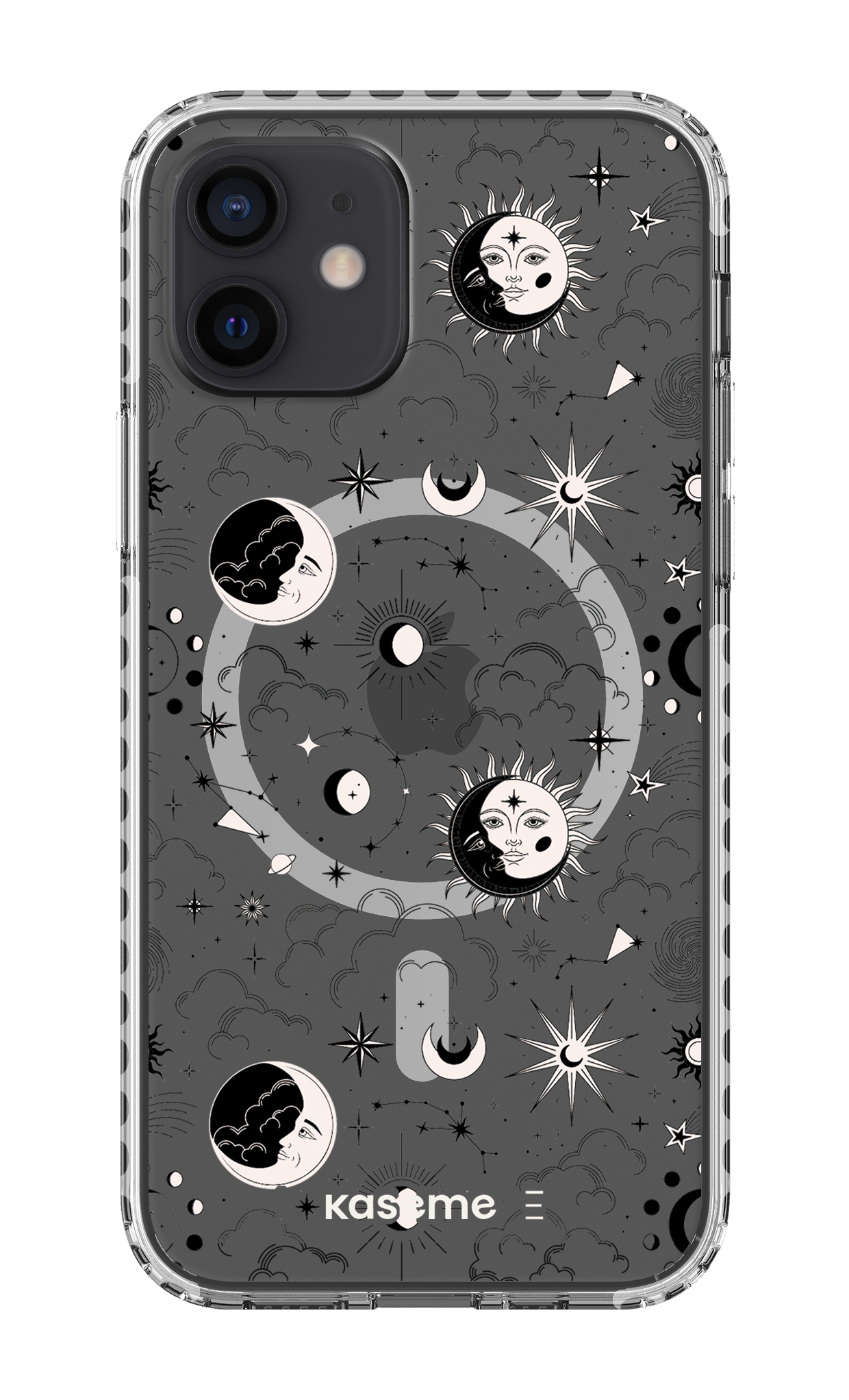 Milky Way Black Clear Case - iPhone 12