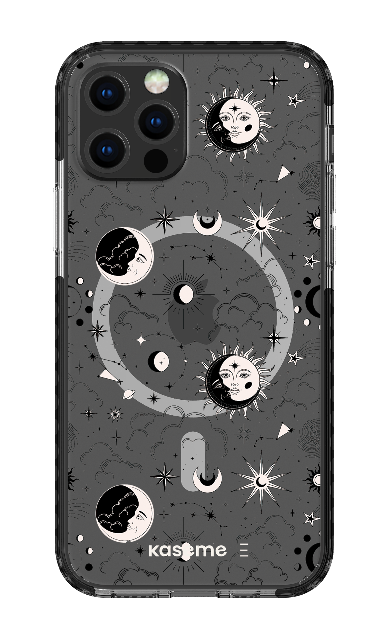 Milky Way Black Clear Case - iPhone 12 Pro