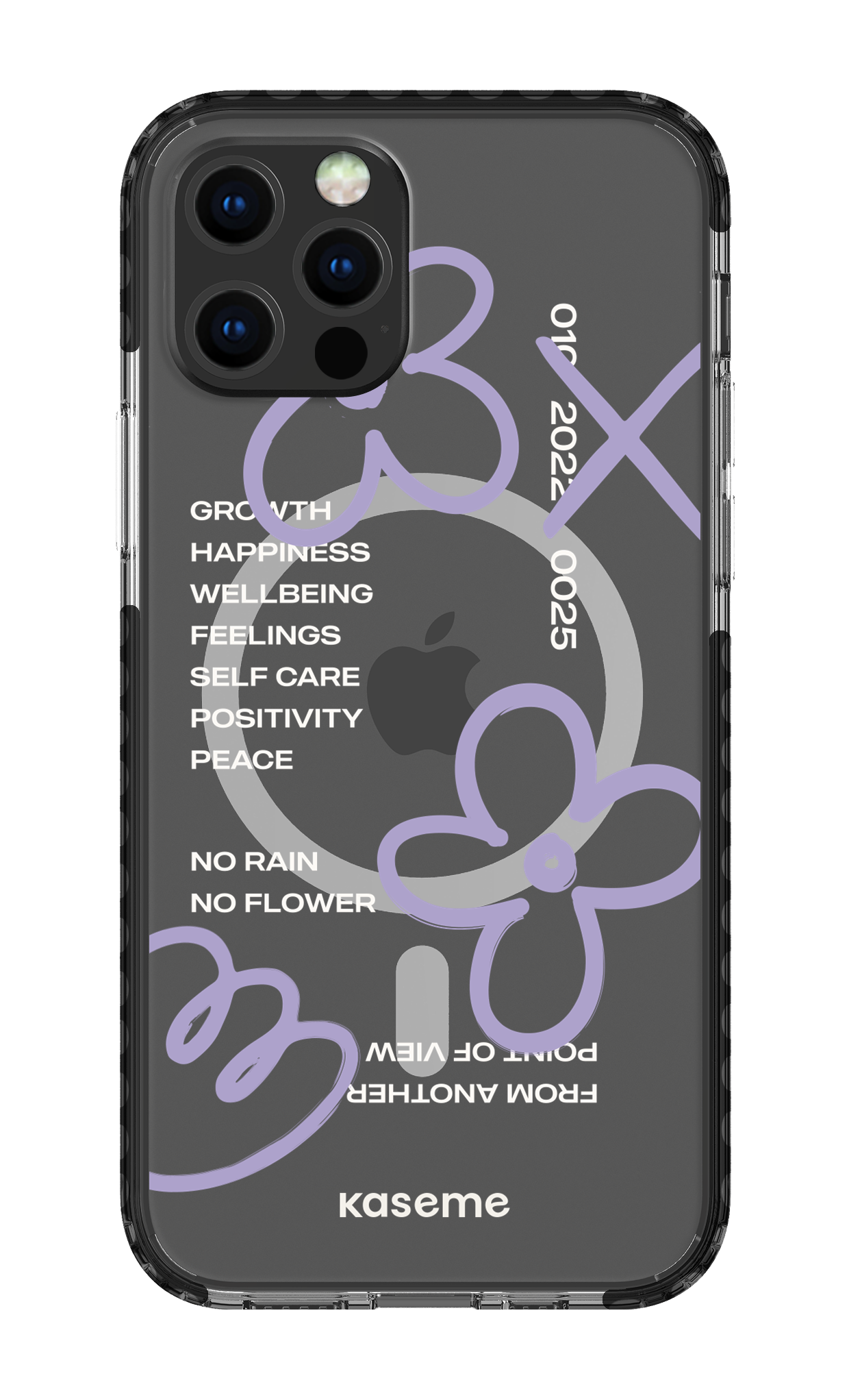 Feelings purple clear case - iPhone 12 Pro