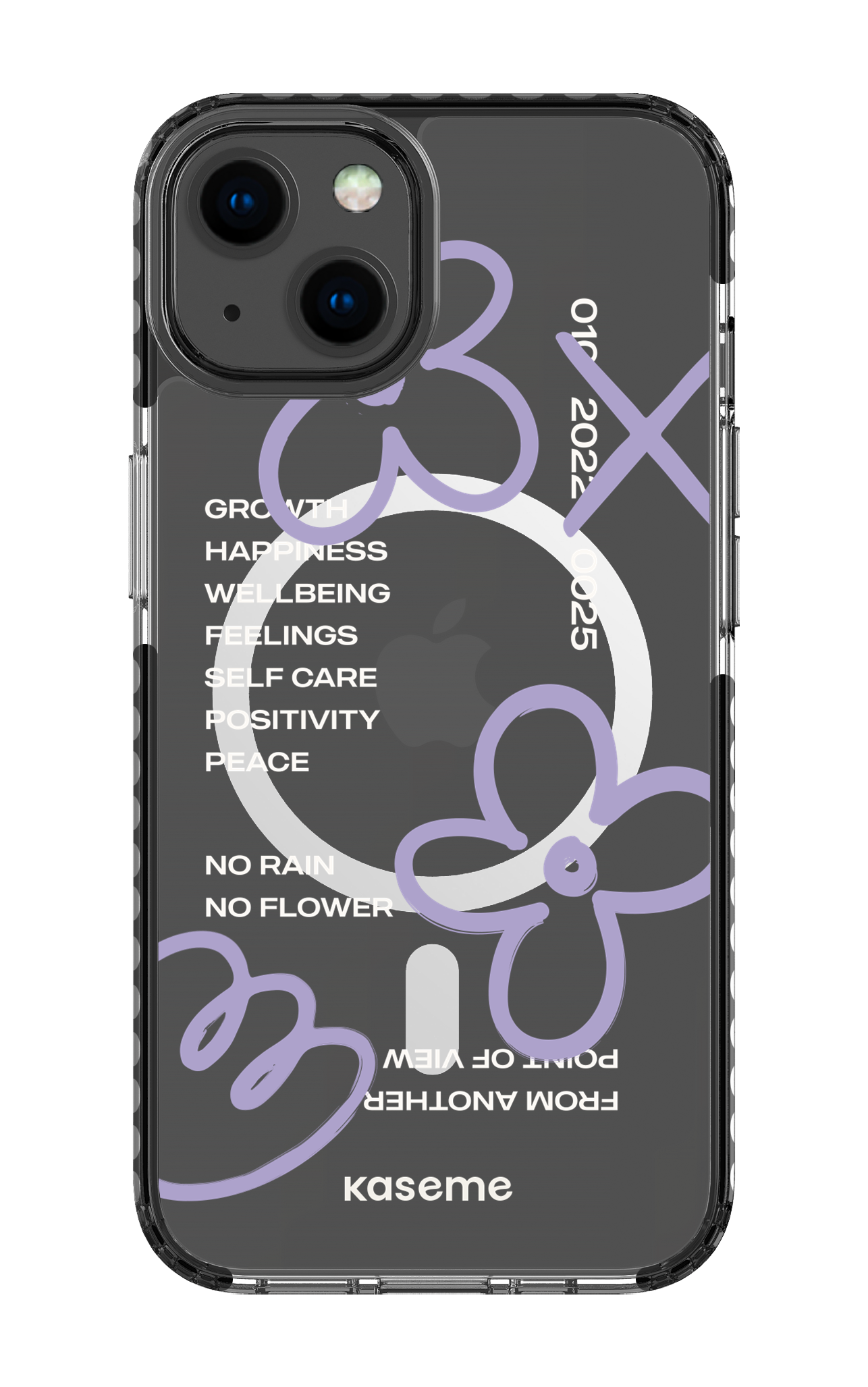 Feelings purple clear case - iPhone 13