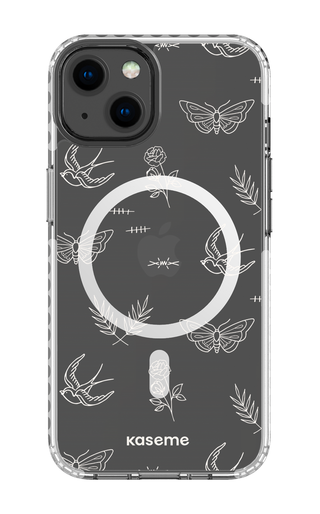 Ink white clear case - iPhone 13