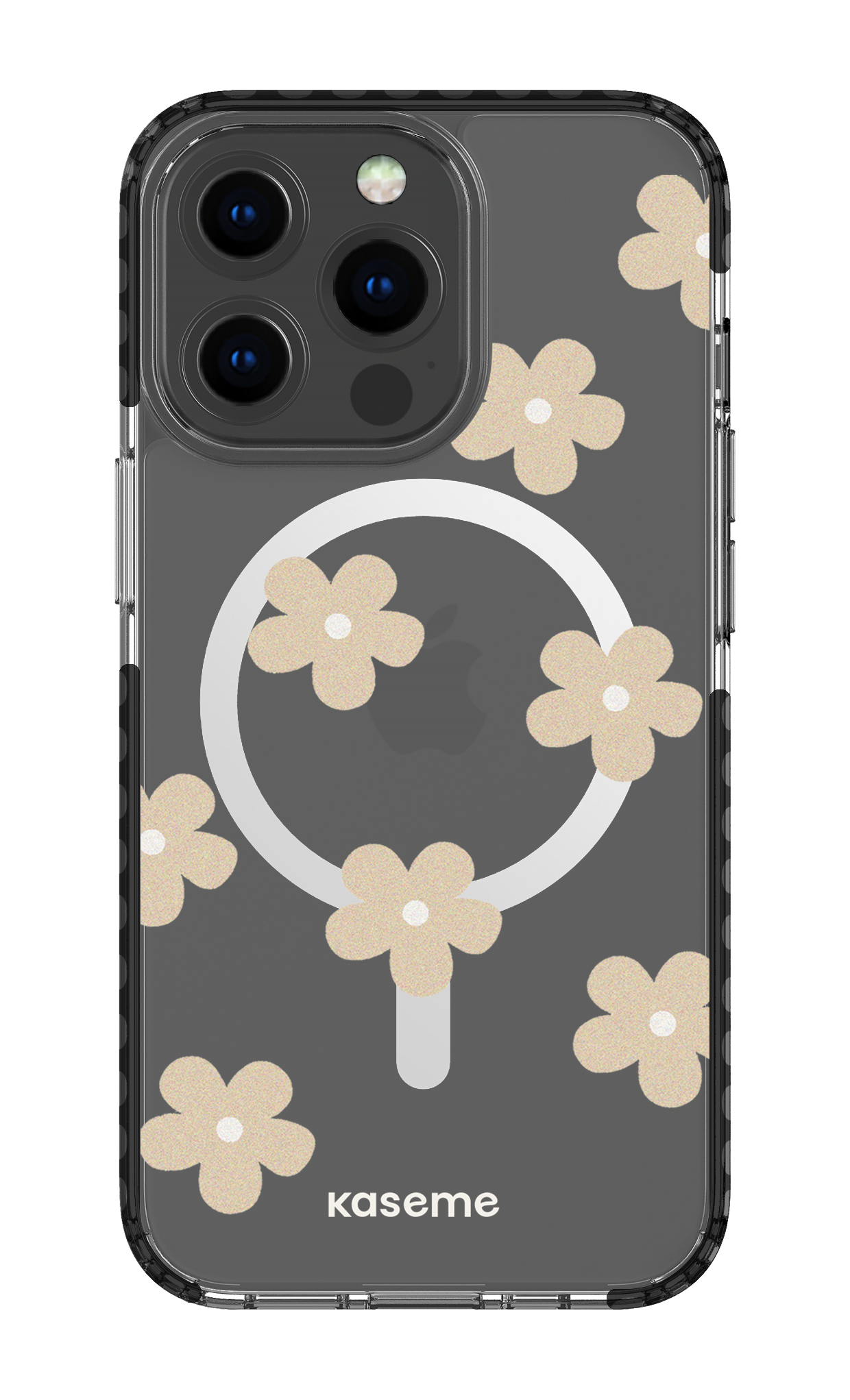Woodstock Beige Clear Case - iPhone 13 Pro