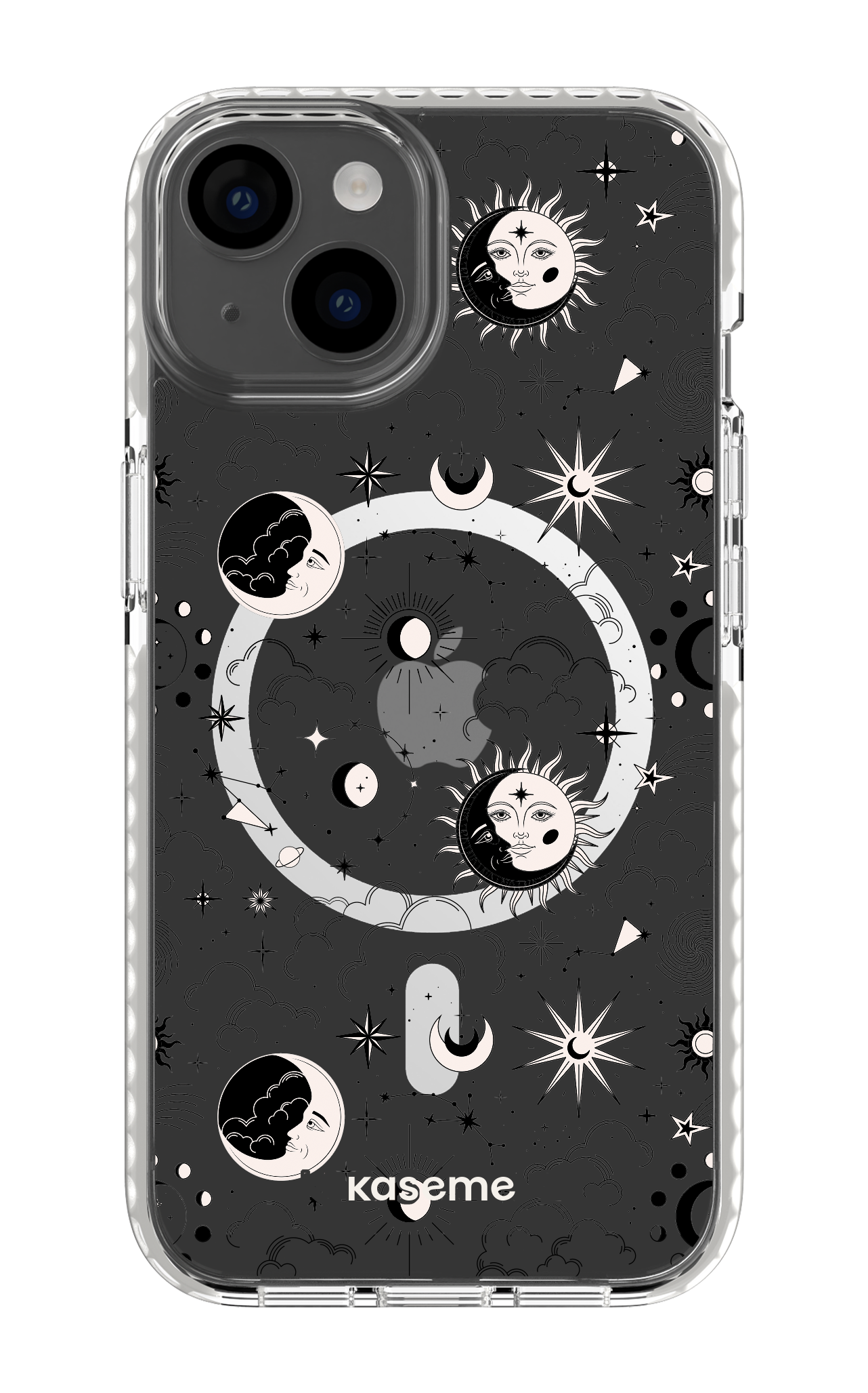 Milky Way Black Clear Case - iPhone 14
