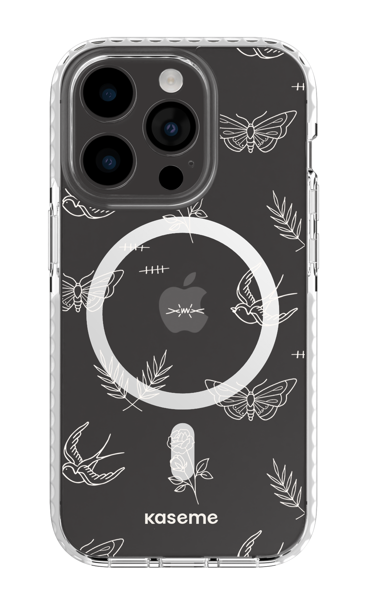 Ink white clear case - iPhone 14 Pro