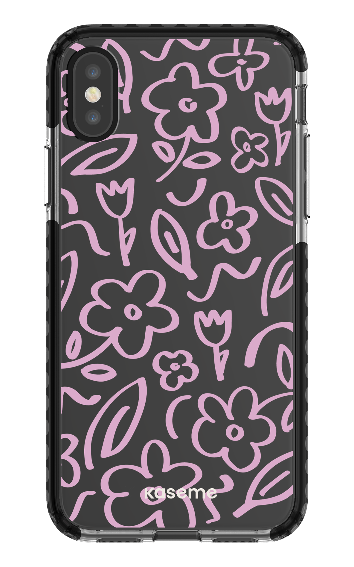 Brooklyn pink clear case - iPhone X/Xs