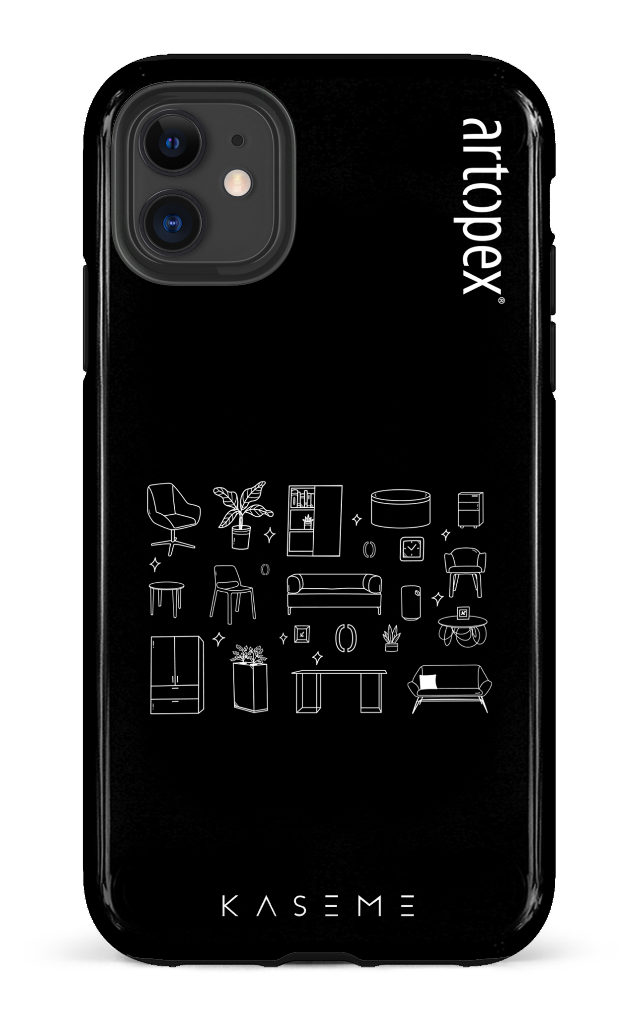 L'essentiel noir par Artopex - iPhone 11