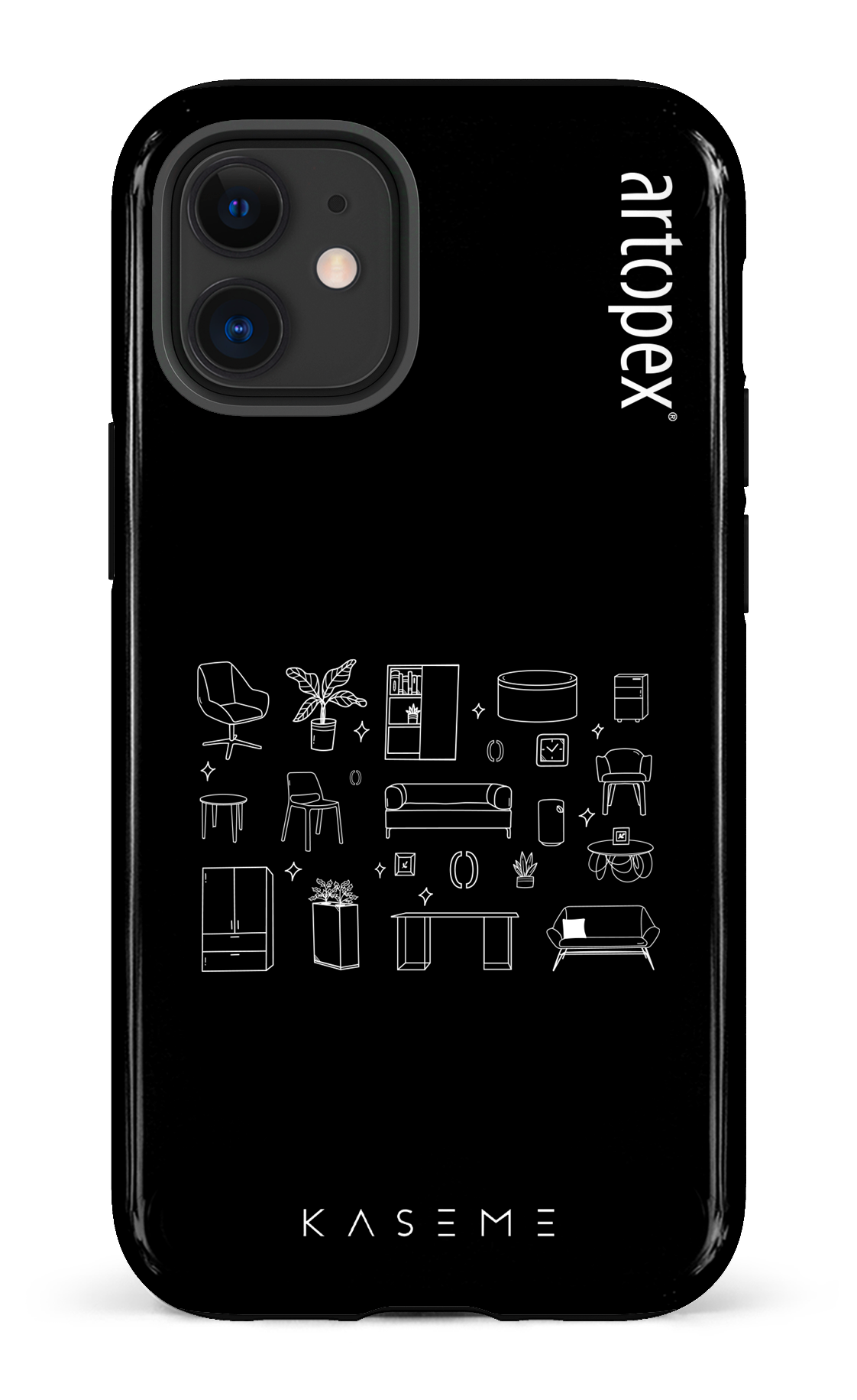L'essentiel noir par Artopex - iPhone 12 Mini