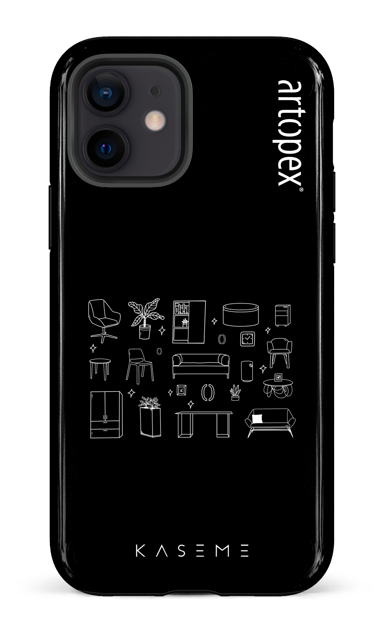 L'essentiel noir par Artopex - iPhone 12