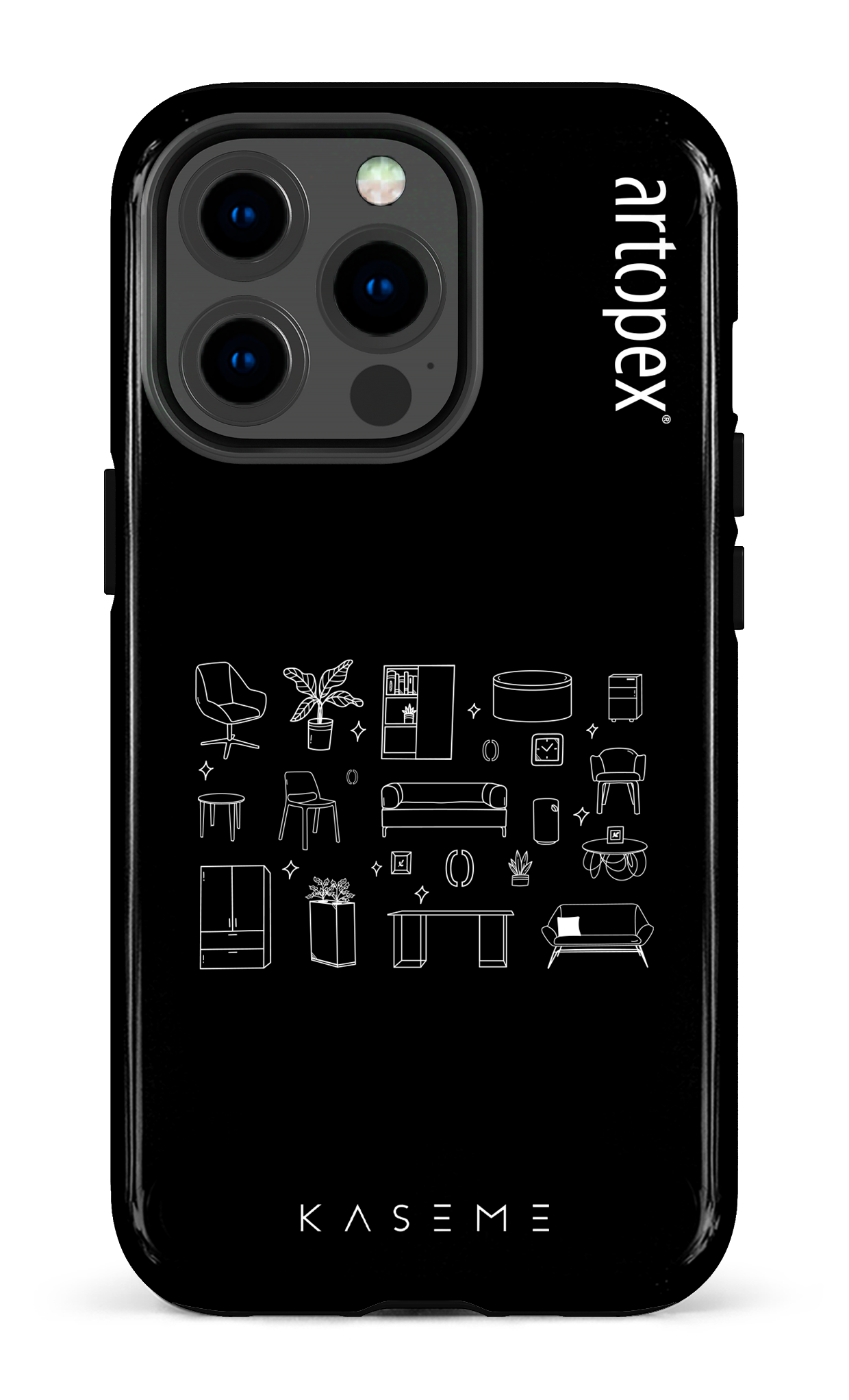 L'essentiel noir par Artopex - iPhone 13 Pro
